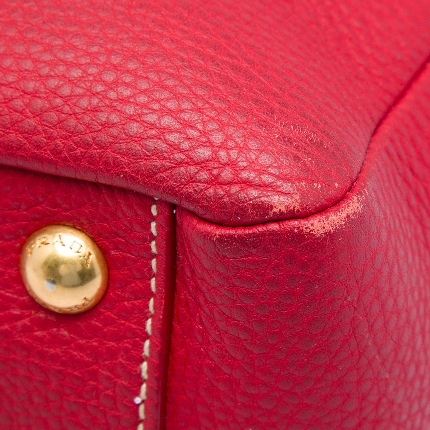 Prada Vitello Daino Bauletto Bag