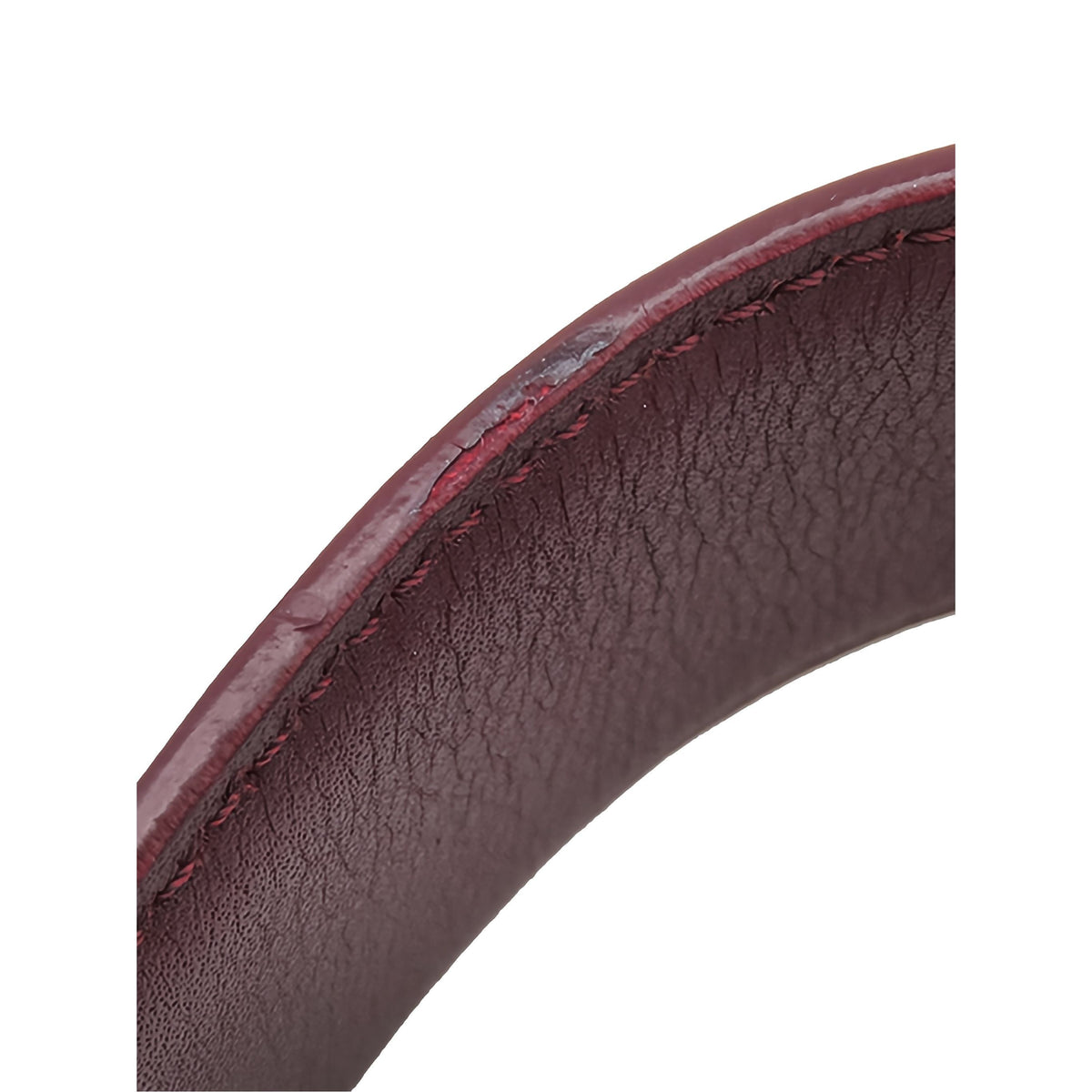 Cartier Leather Cabochon Handbag — Red
