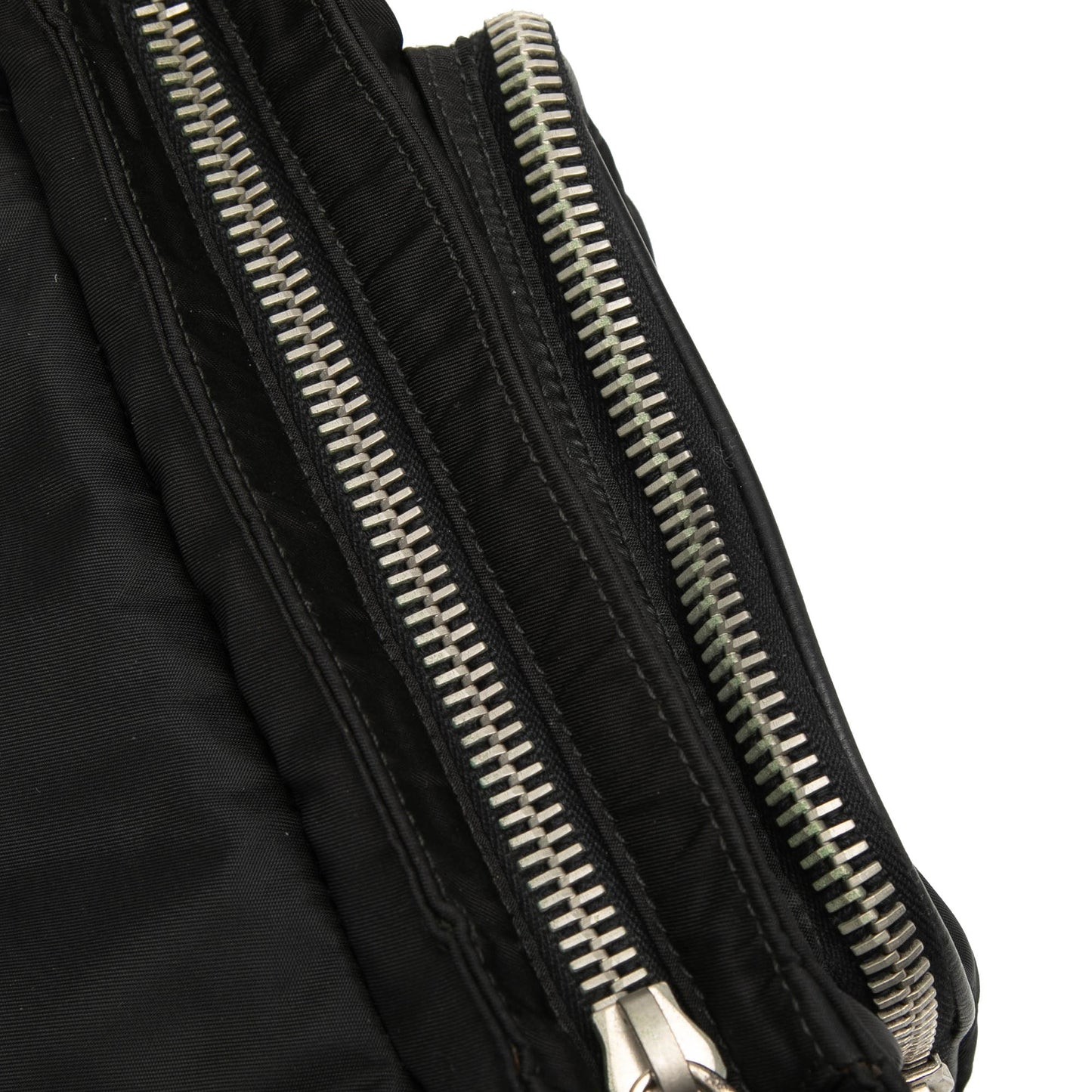 Prada Tessuto Buckle Messenger Bag