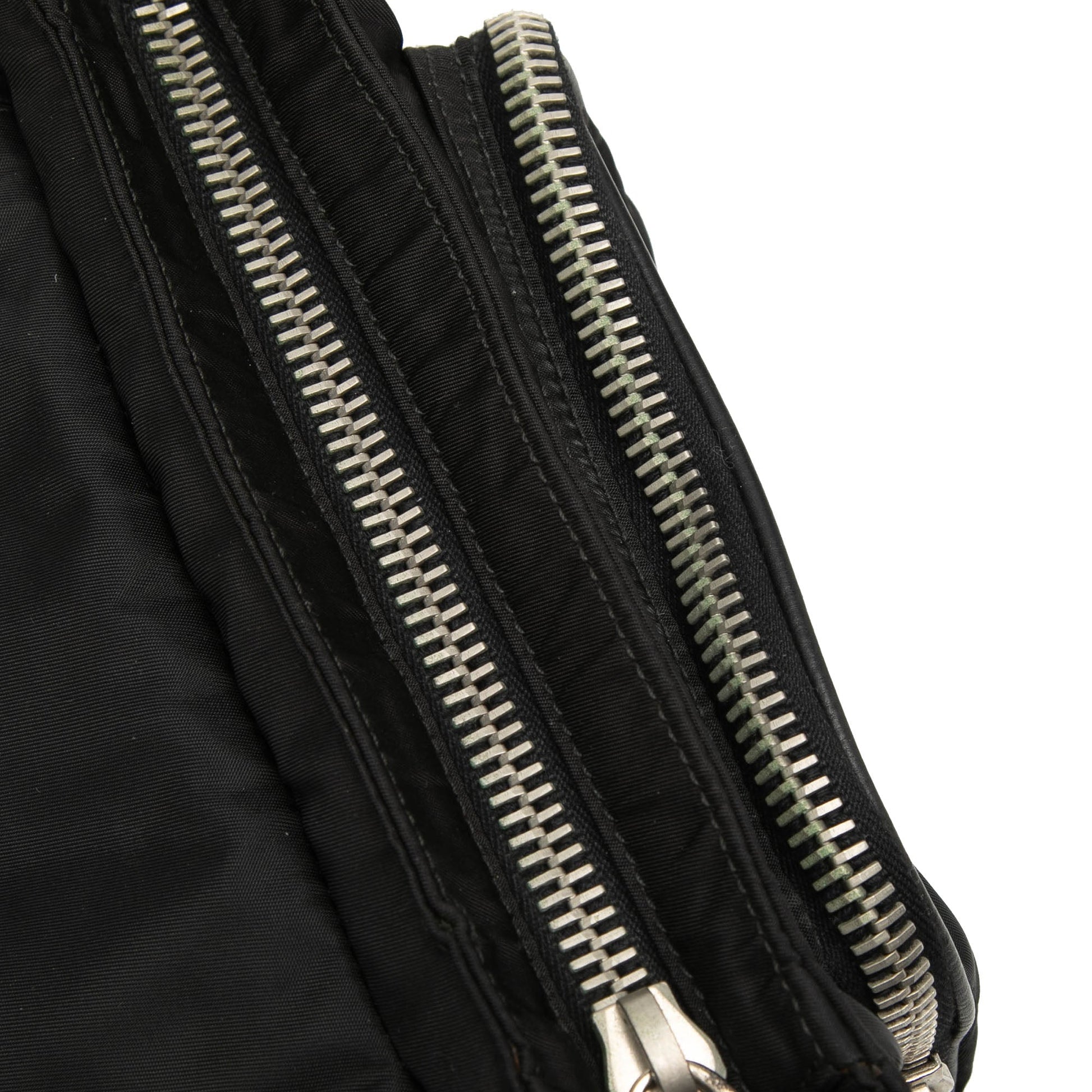 Prada Tessuto Buckle Messenger Bag