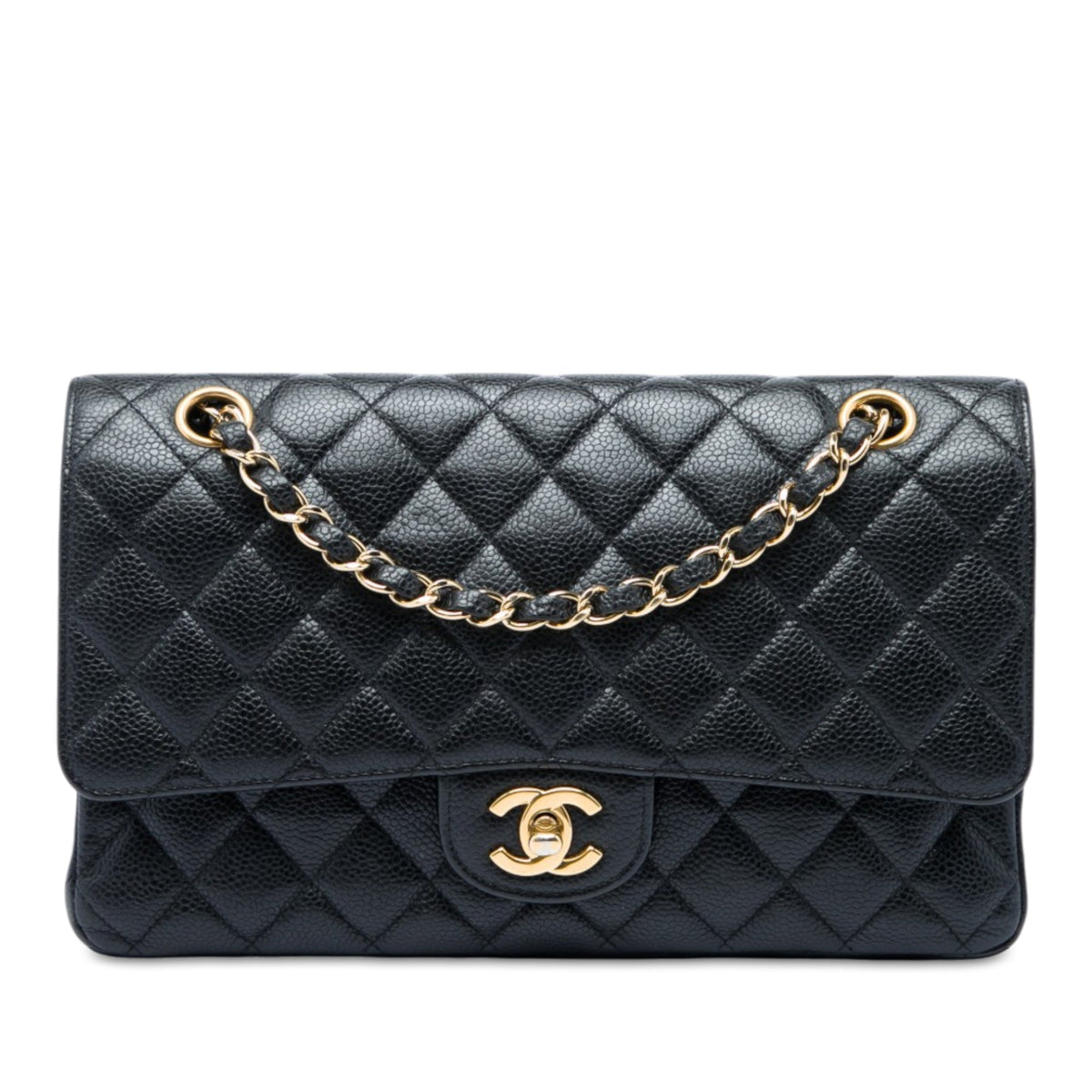 Chanel Medium Classic Caviar Double Flap