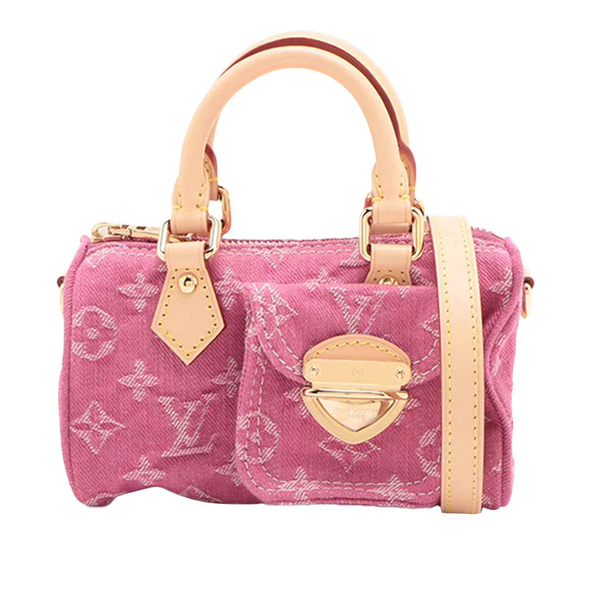 Louis Vuitton Monogram Denim Nano Speedy