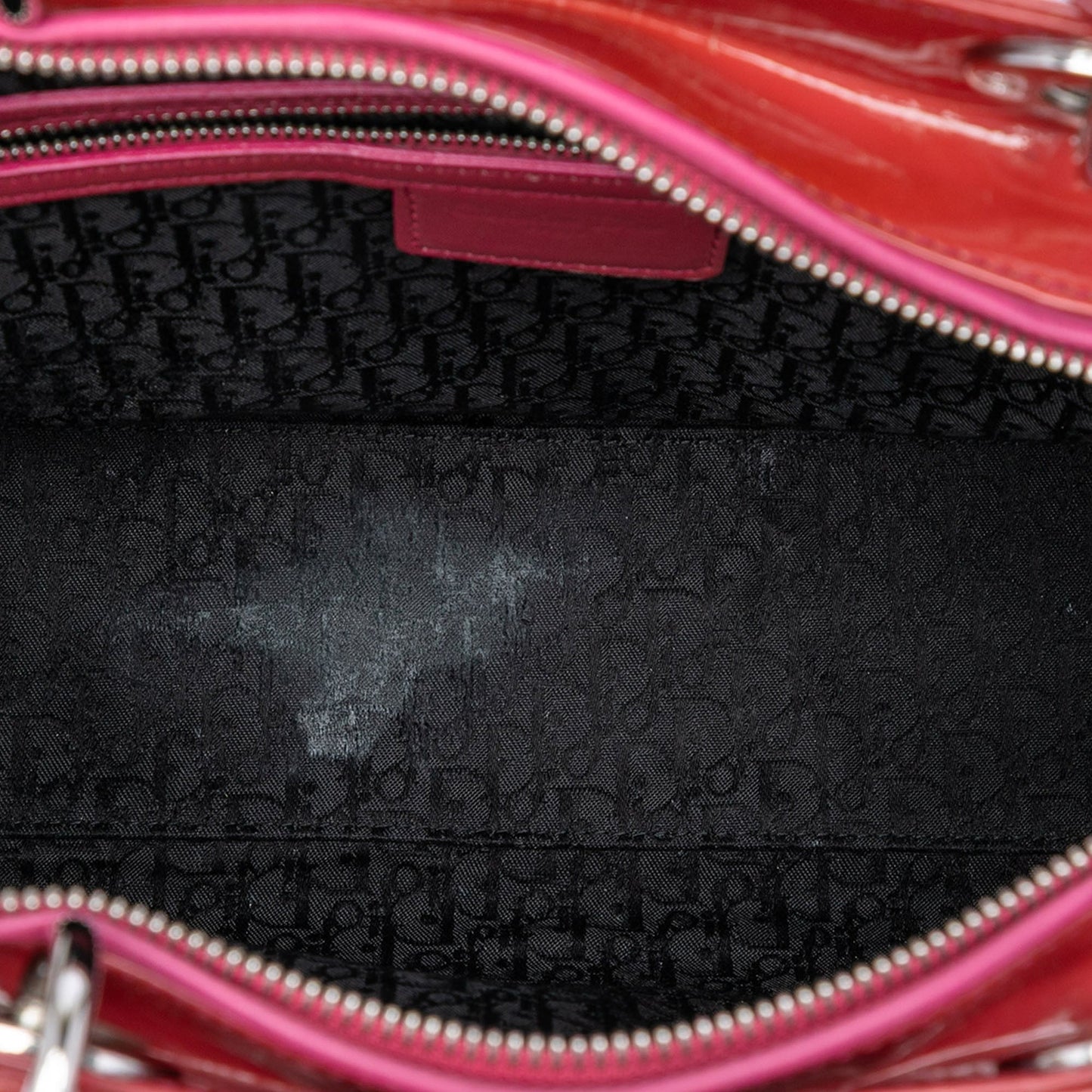 Dior Large Patent Cannage Lady Dior