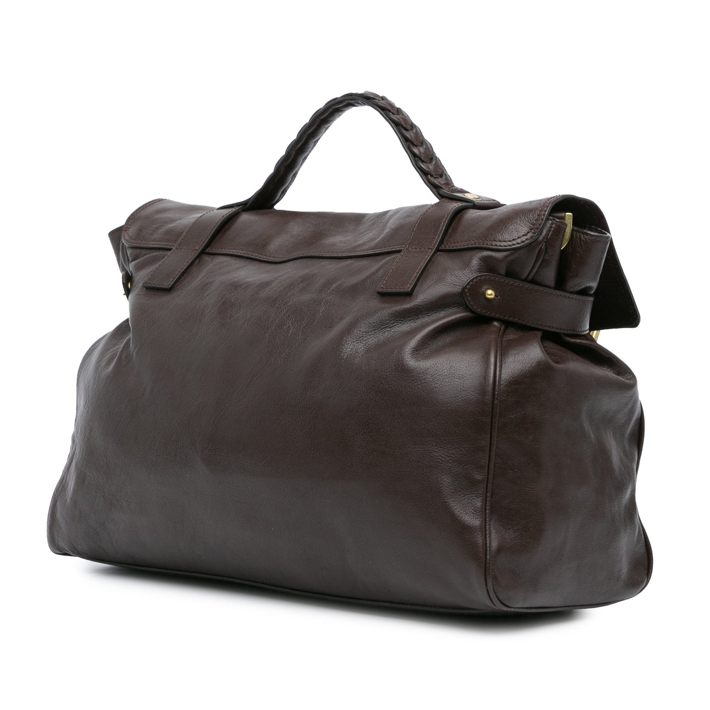 Mulberry Calfskin Alexa Satchel