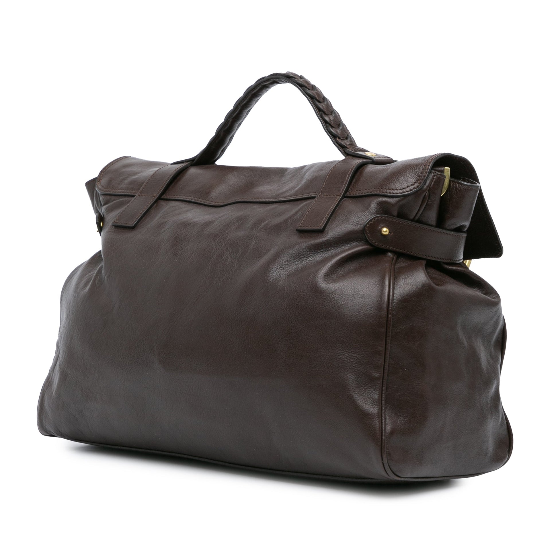 Mulberry Calfskin Alexa Satchel