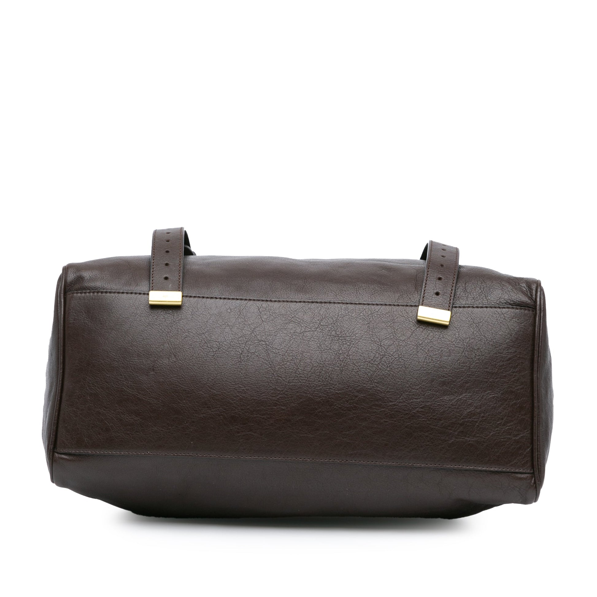 Mulberry Calfskin Alexa Satchel