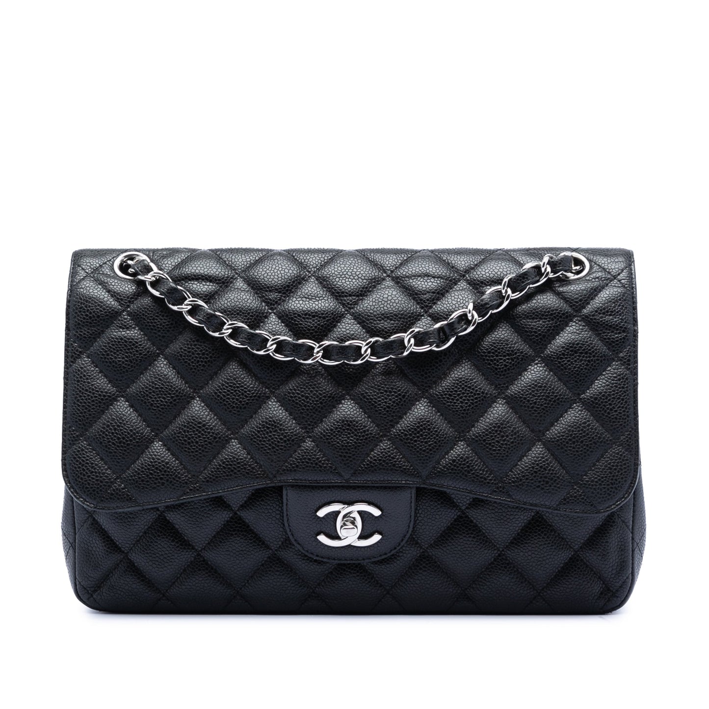 Chanel Jumbo Classic Caviar Double Flap