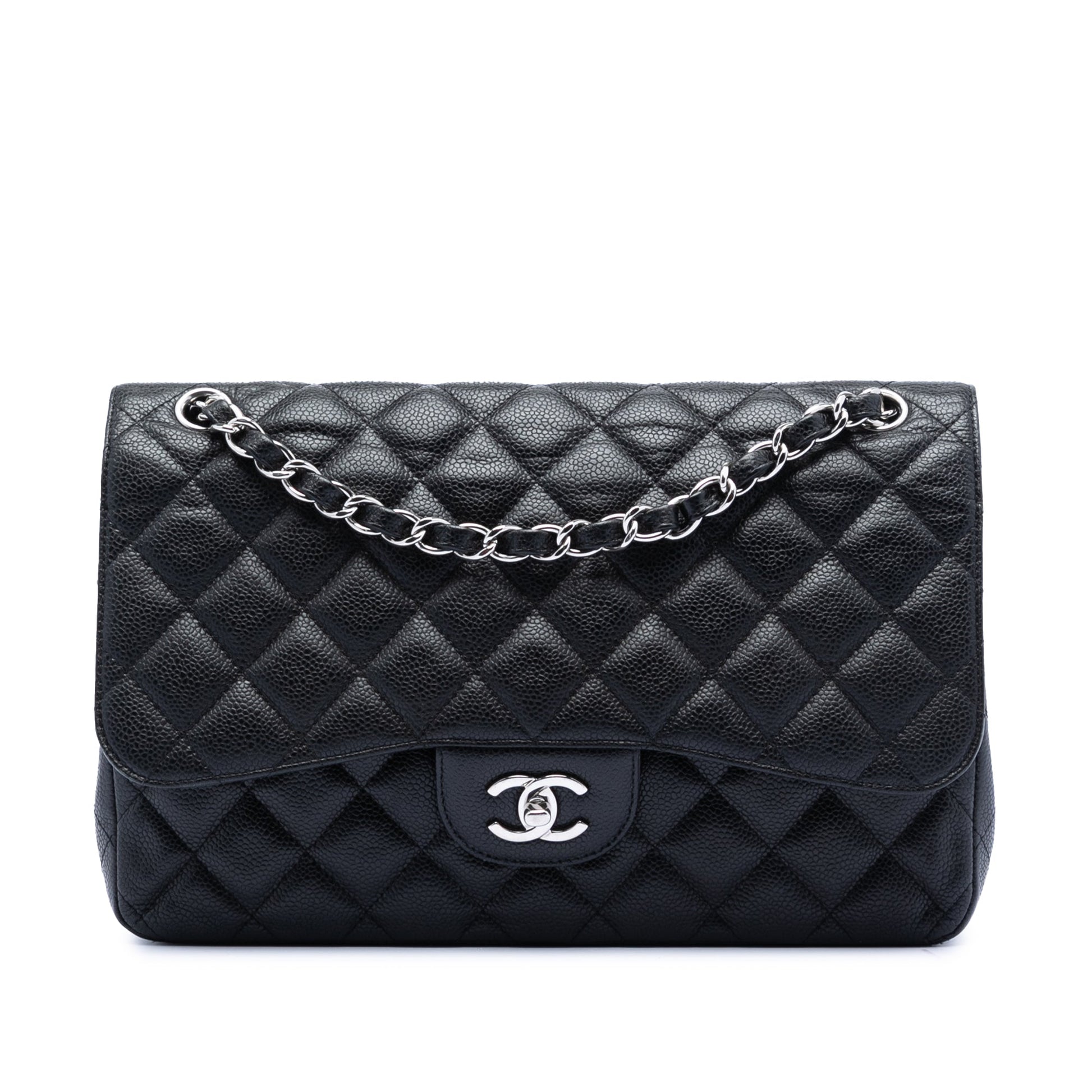 Chanel Jumbo Classic Caviar Double Flap