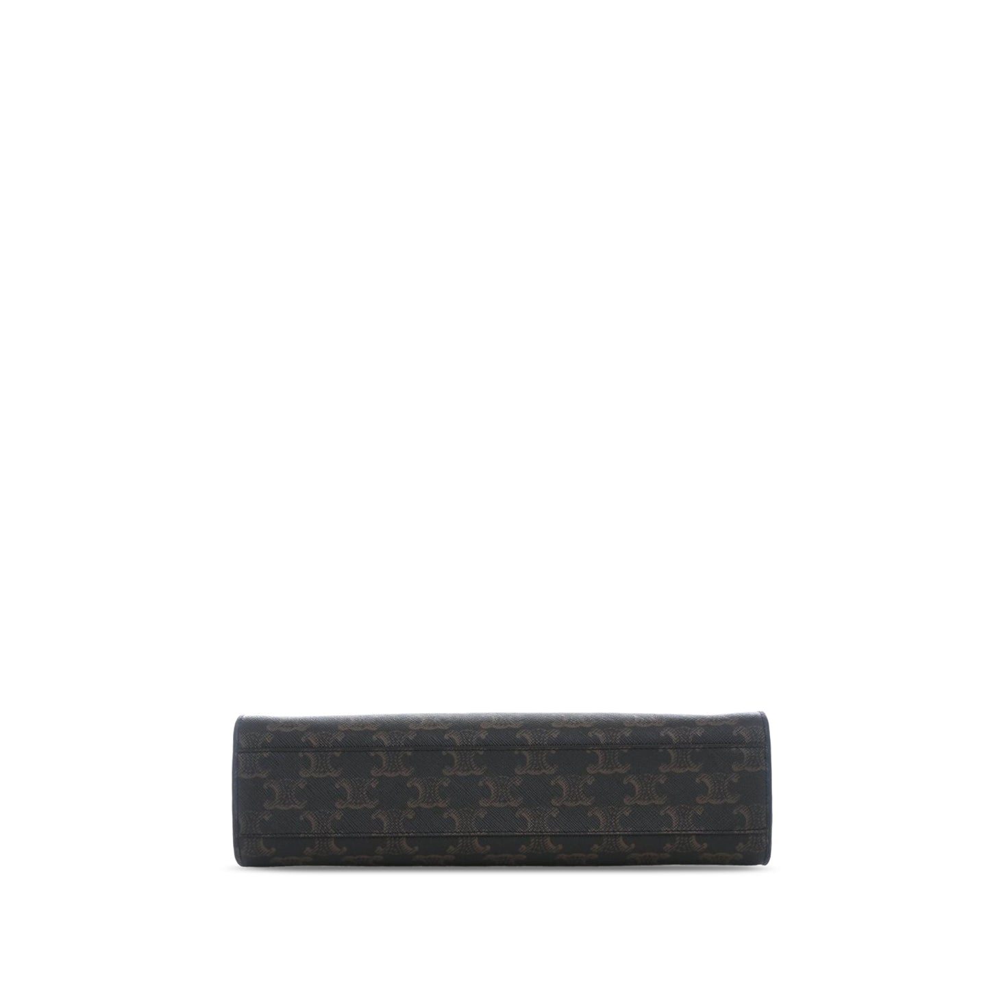 Celine Small Triomphe Coated Canvas Vertical Cabas Tote