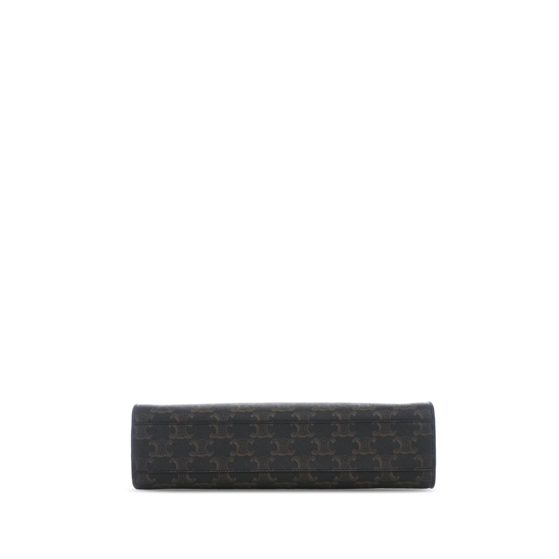 Celine Small Triomphe Coated Canvas Vertical Cabas Tote