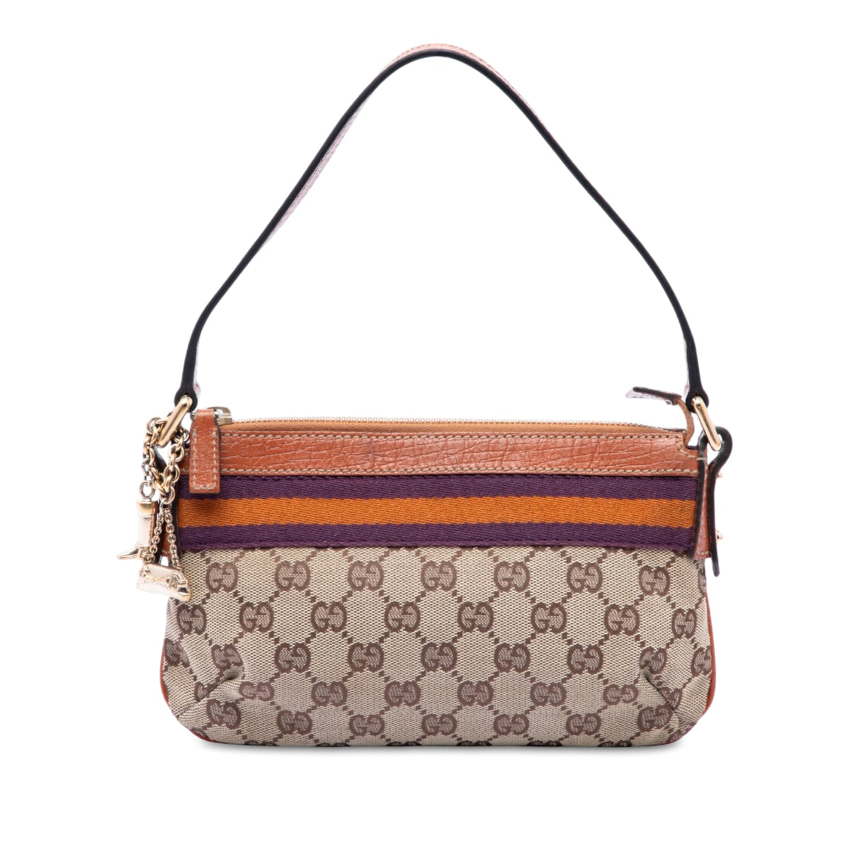 Gucci GG Canvas Web Shoulder Bag