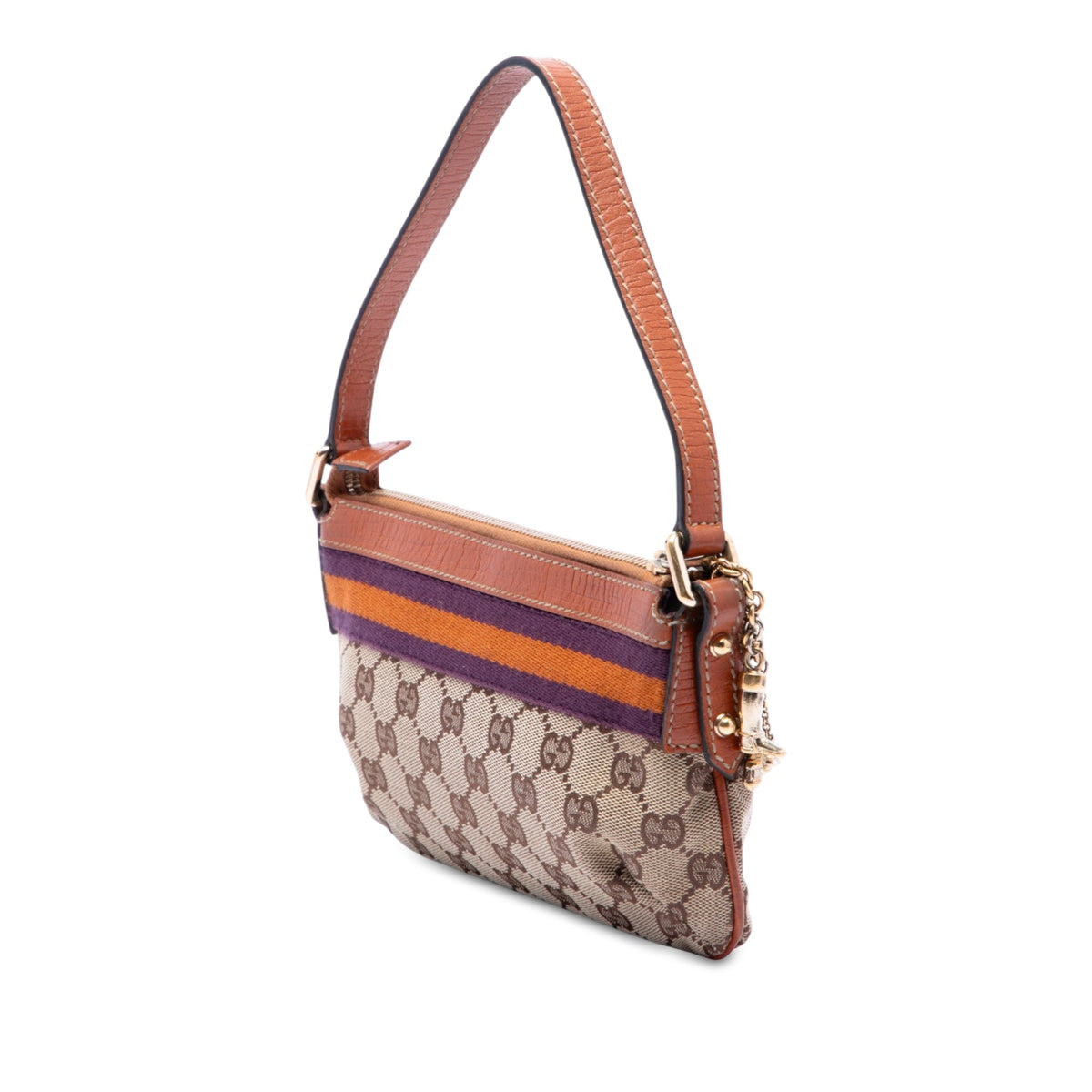Gucci GG Canvas Web Shoulder Bag