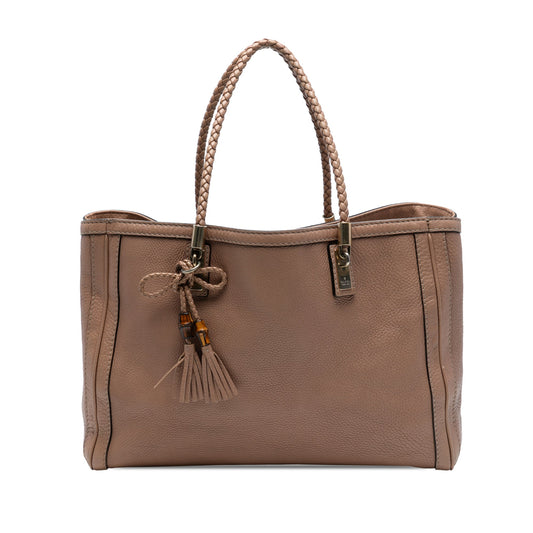 Gucci Large Leather Bella Tote