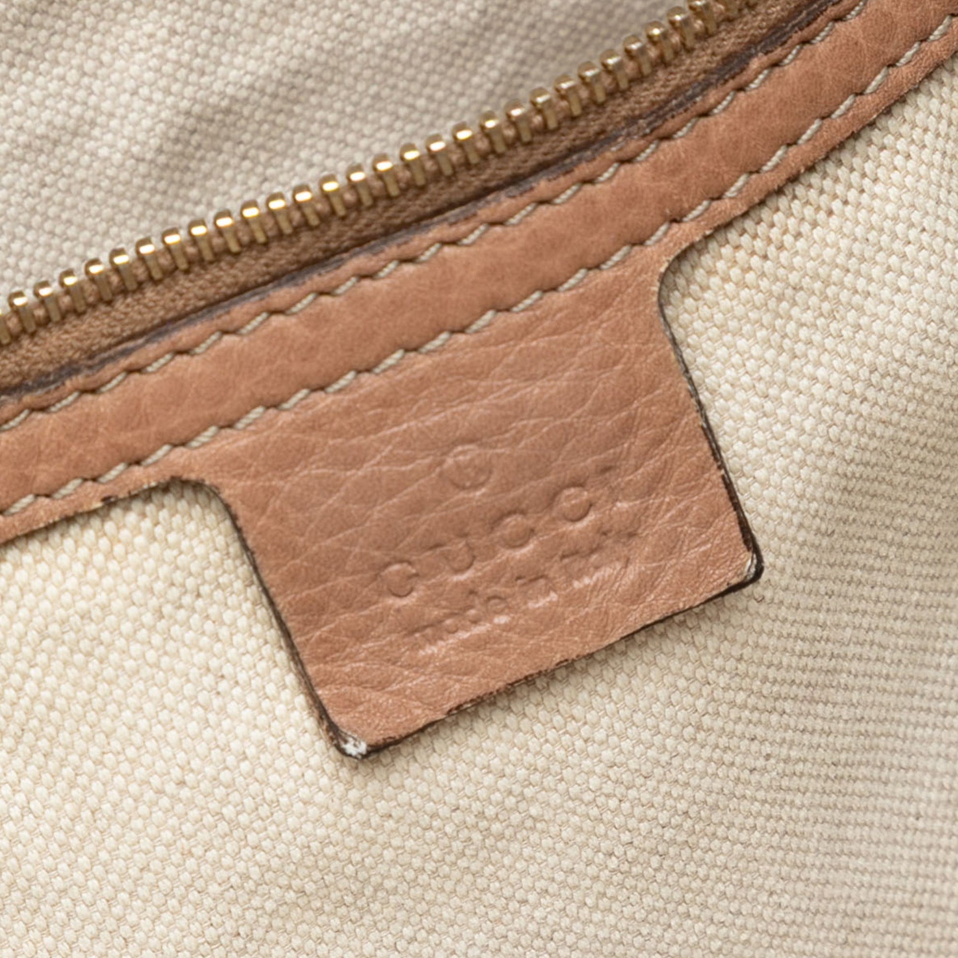 Gucci Large Leather Bella Tote