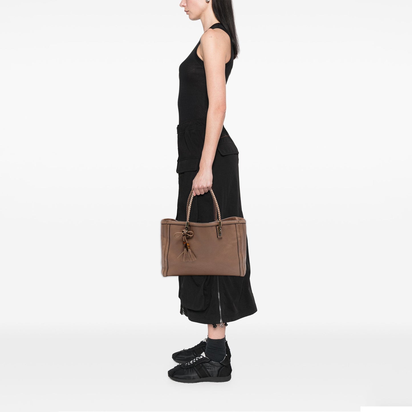 Gucci Large Leather Bella Tote