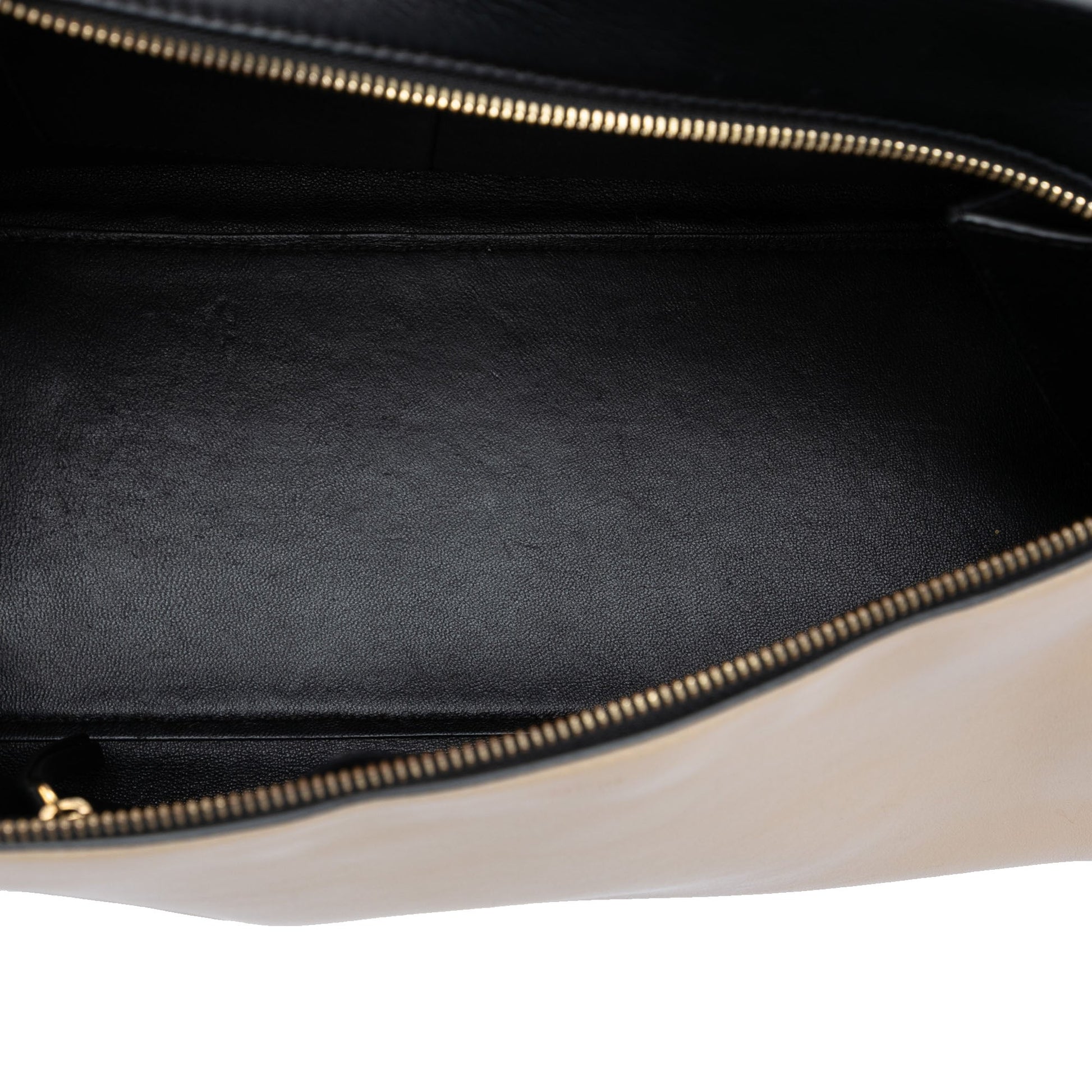 Celine Medium Bicolor Leather Edge Handbag
