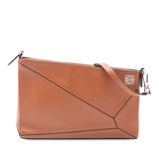 LOEWE Leather Puzzle Clutch