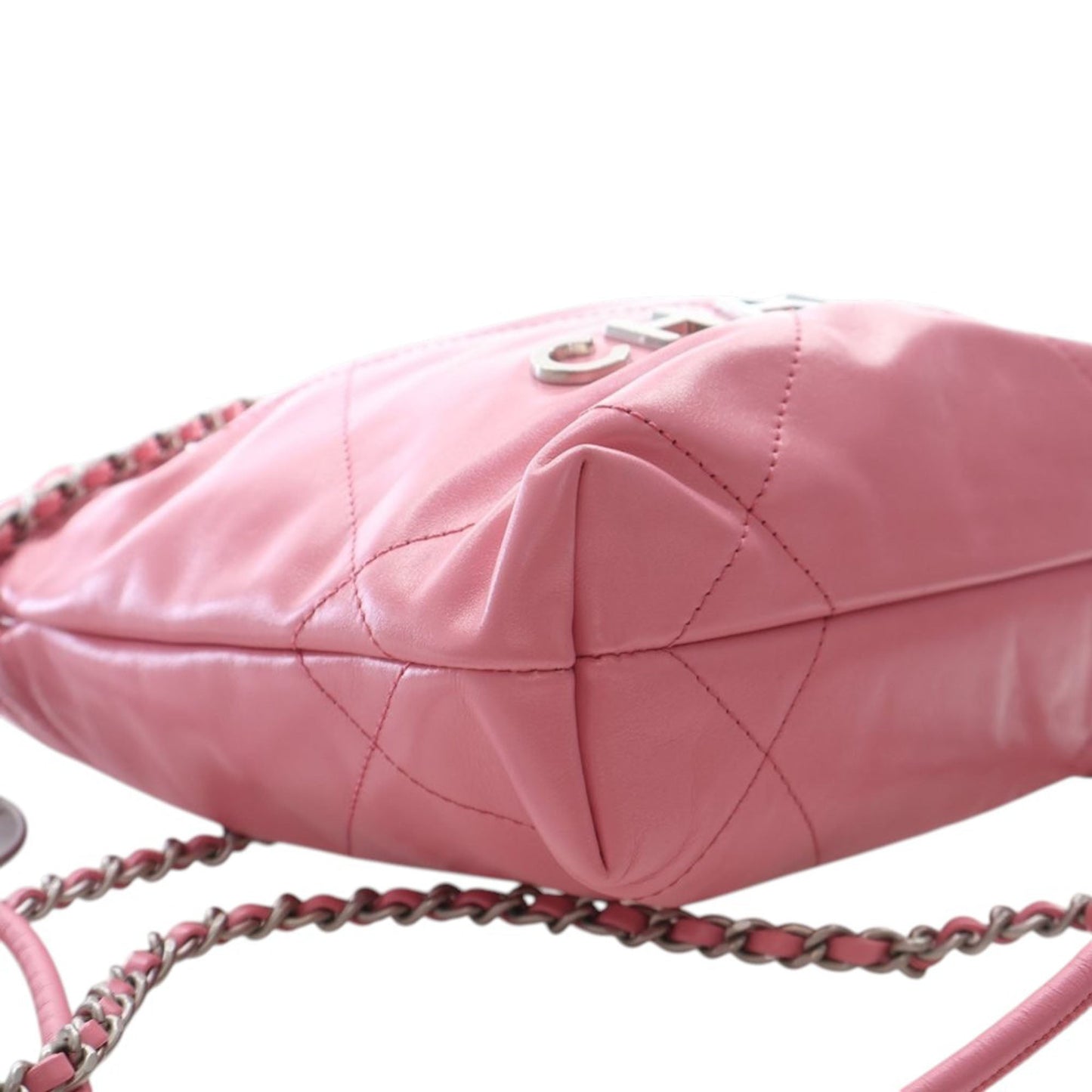 Chanel Mini Shiny Calfskin 22 Handbag