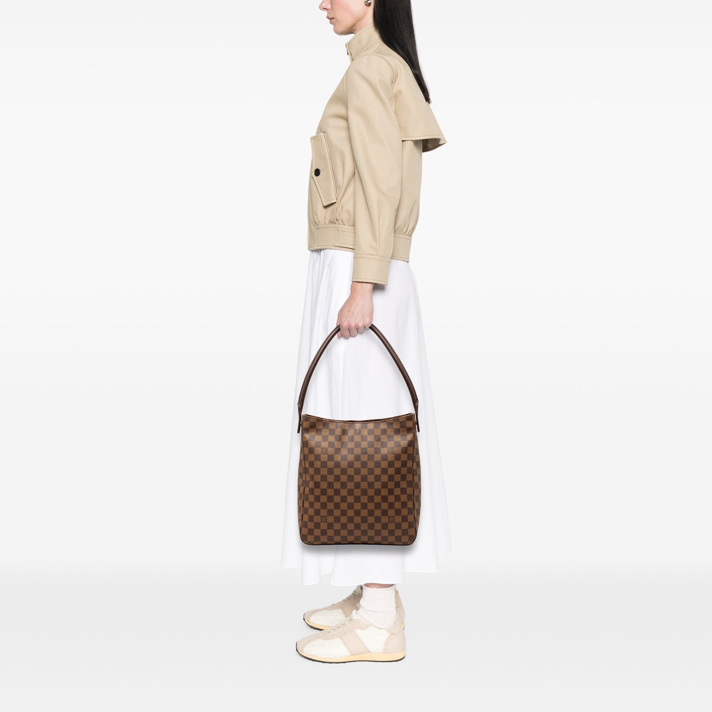 Louis Vuitton Damier Ebene Looping GM