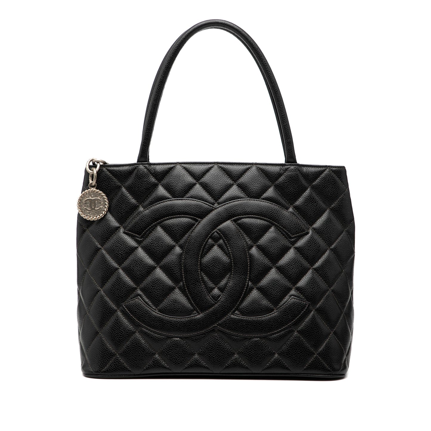 Chanel Caviar Medallion Tote