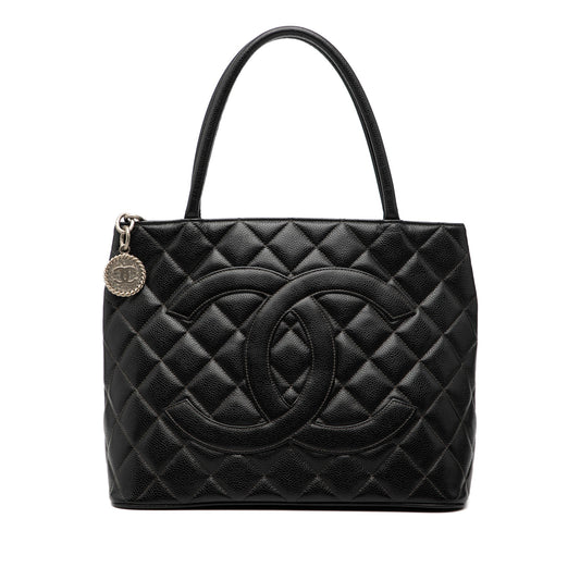 Chanel Caviar Medallion Tote