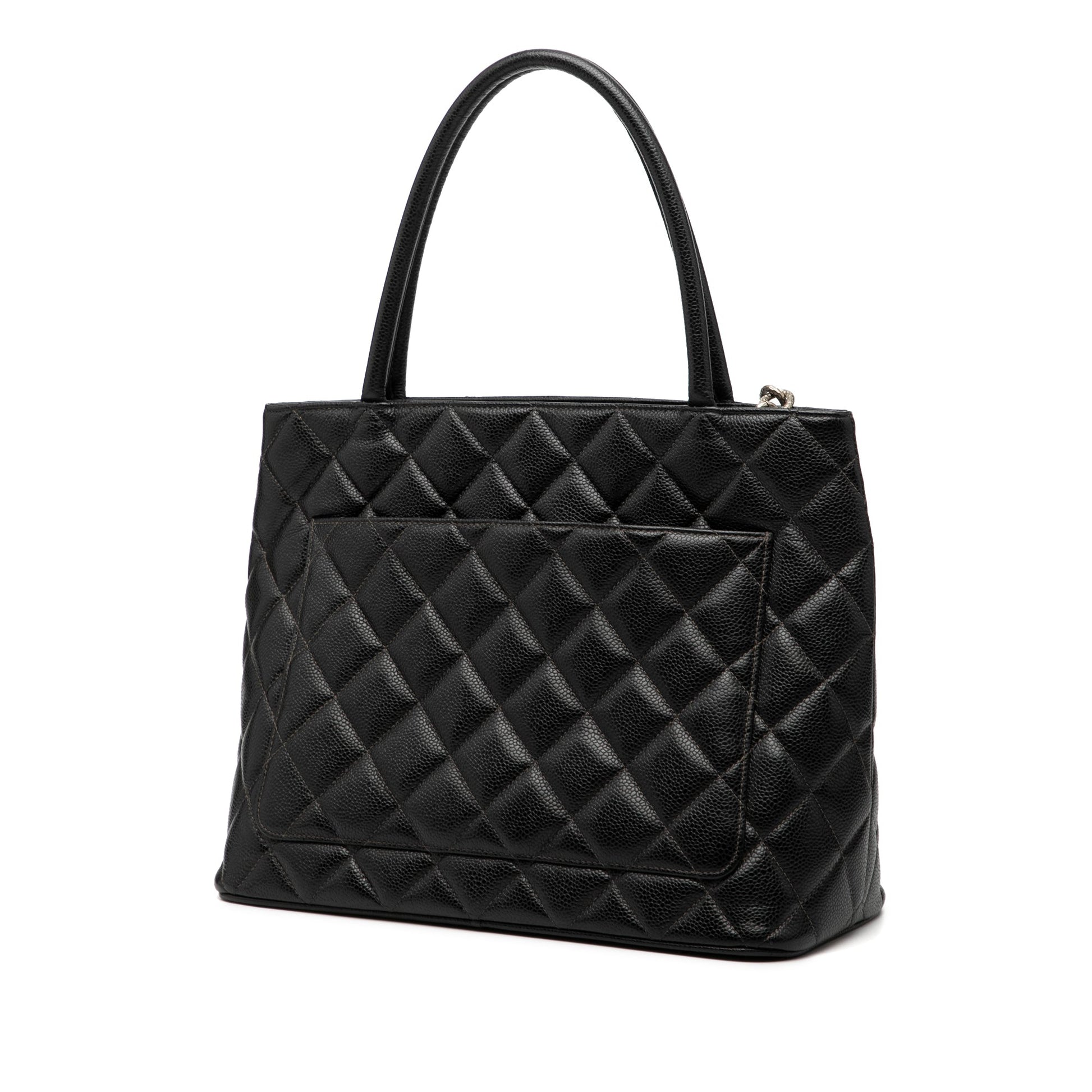 Chanel Caviar Medallion Tote