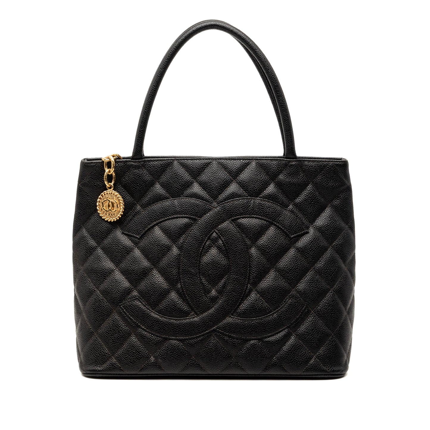 Chanel Caviar Medallion Tote