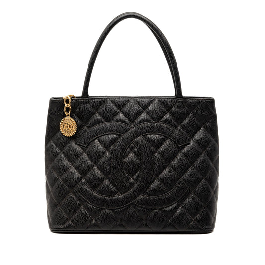 Chanel Caviar Medallion Tote