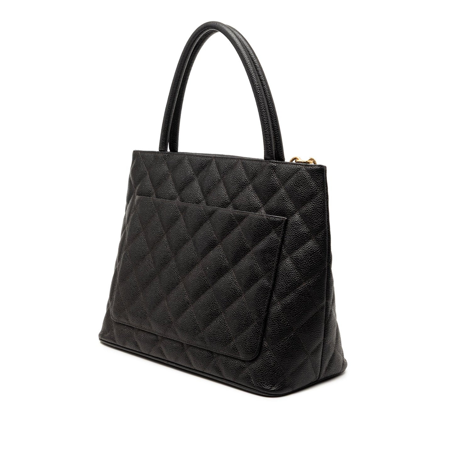 Chanel Caviar Medallion Tote