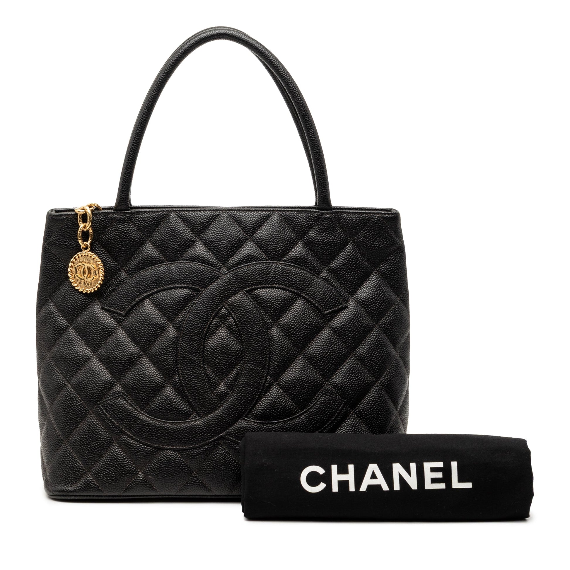 Chanel Caviar Medallion Tote