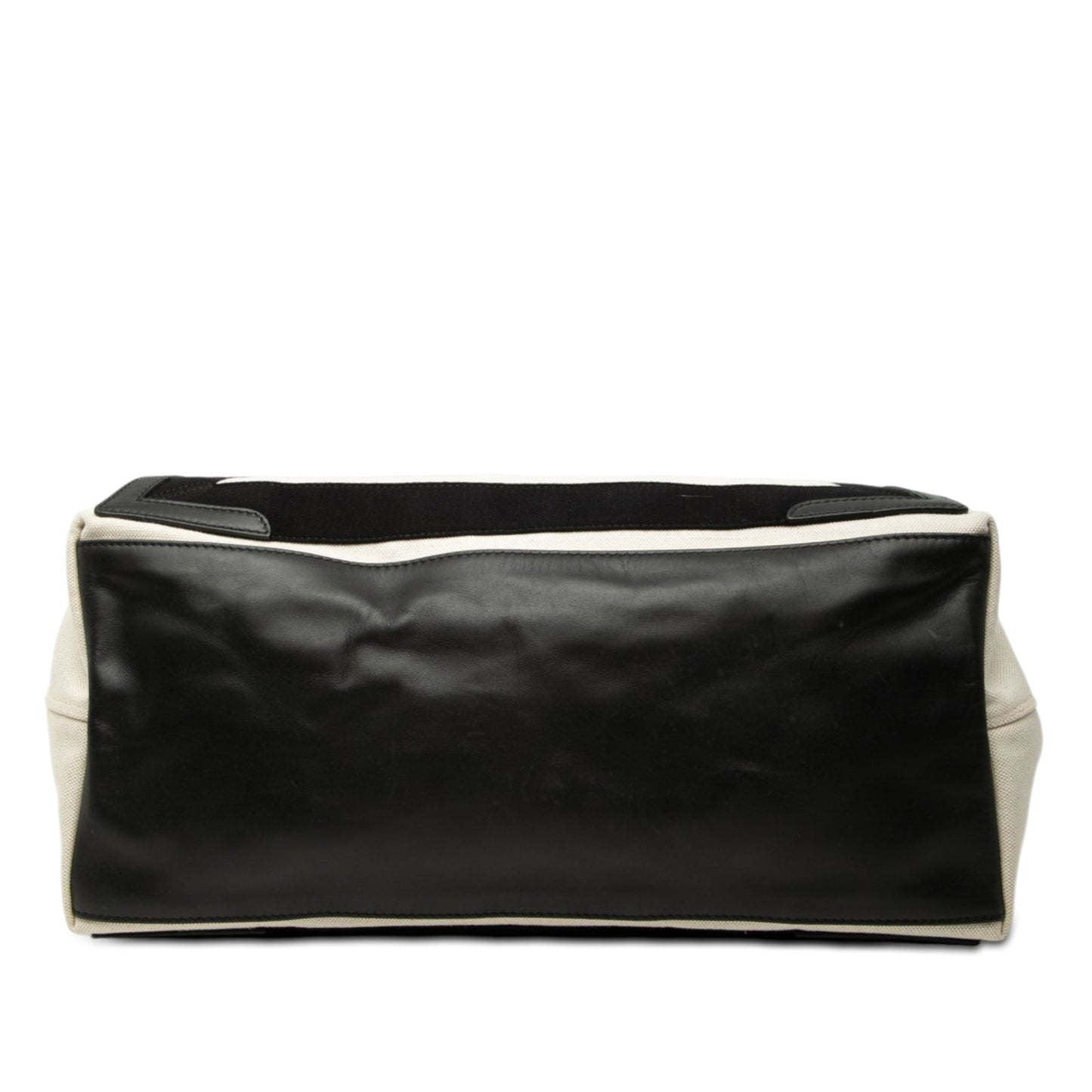 Balenciaga Canvas Navy Cabas Tote M