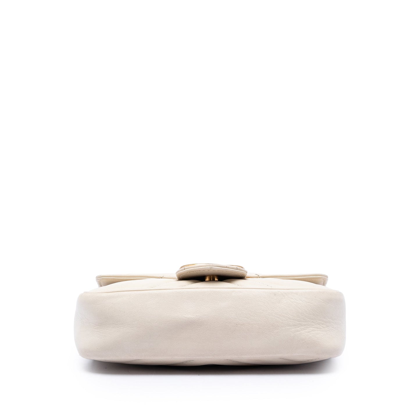 Gucci Mini GG Marmont Matelasse Calfskin Flap Crossbody