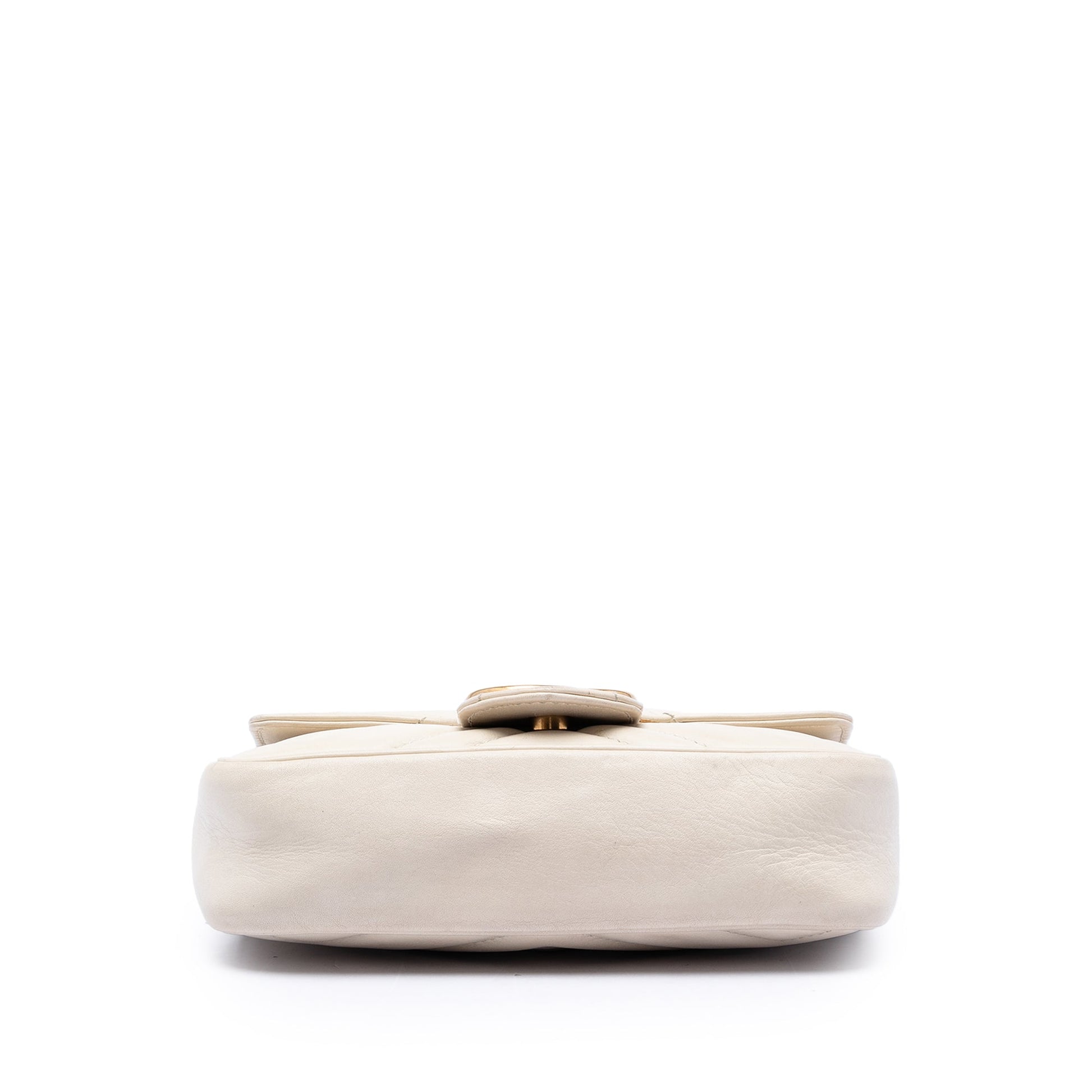 Gucci Mini GG Marmont Matelasse Calfskin Flap Crossbody