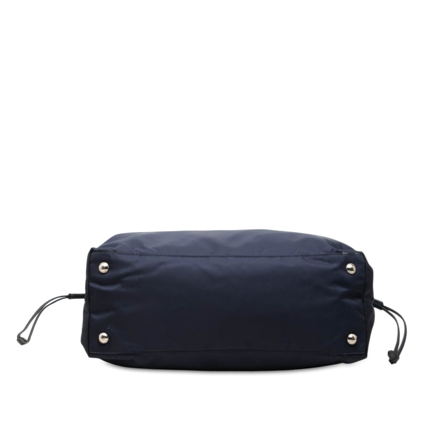 Prada Saffiano Trimmed Tessuto Tote