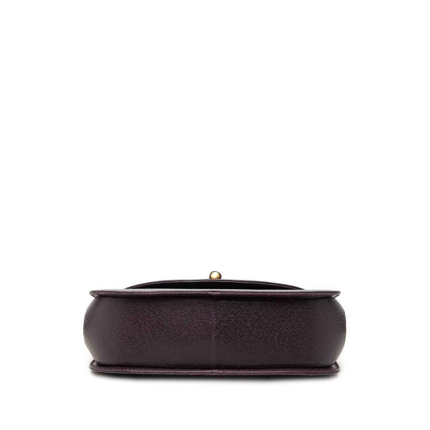 Gucci Small Calfskin Bamboo Top Handle Flap