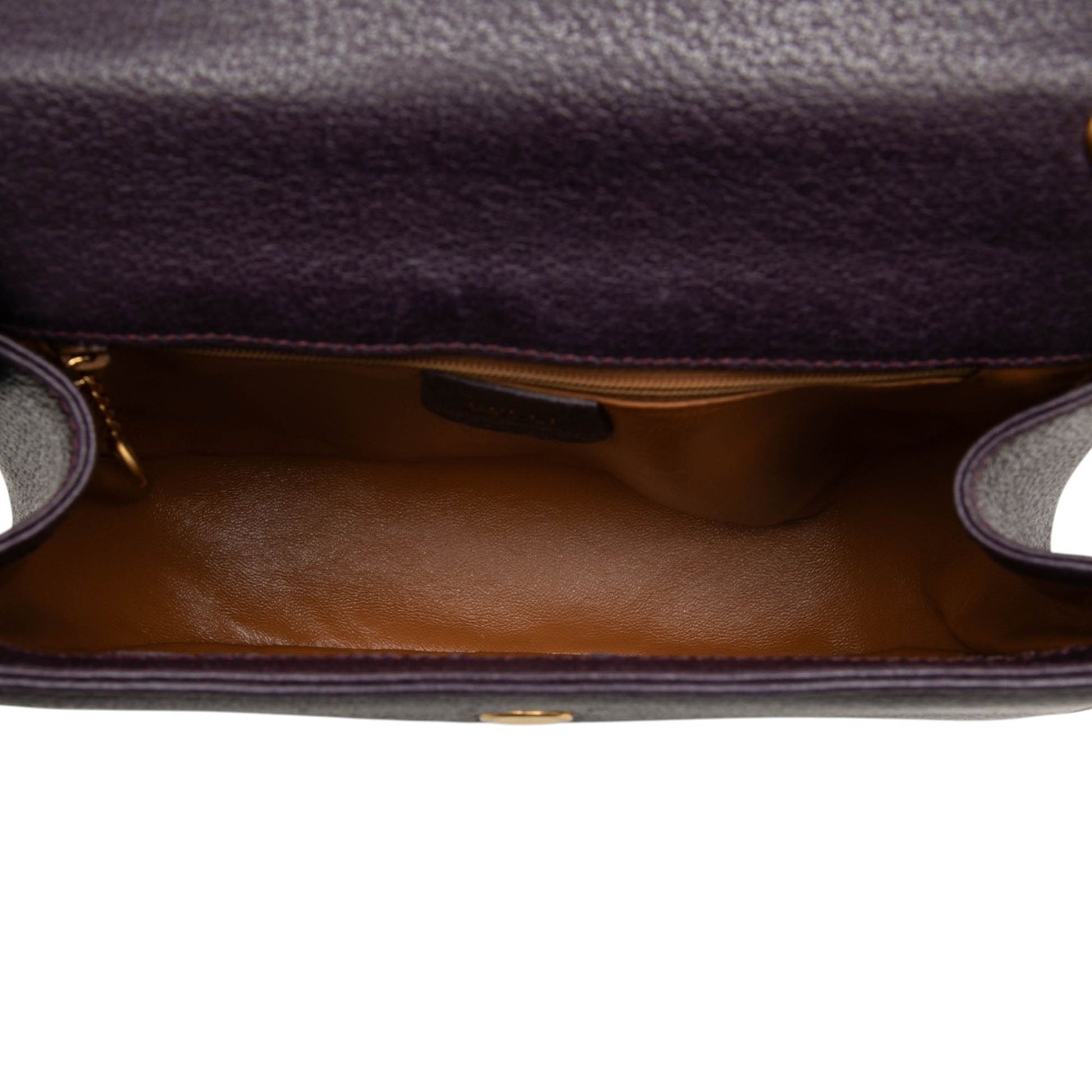 Gucci Small Calfskin Bamboo Top Handle Flap