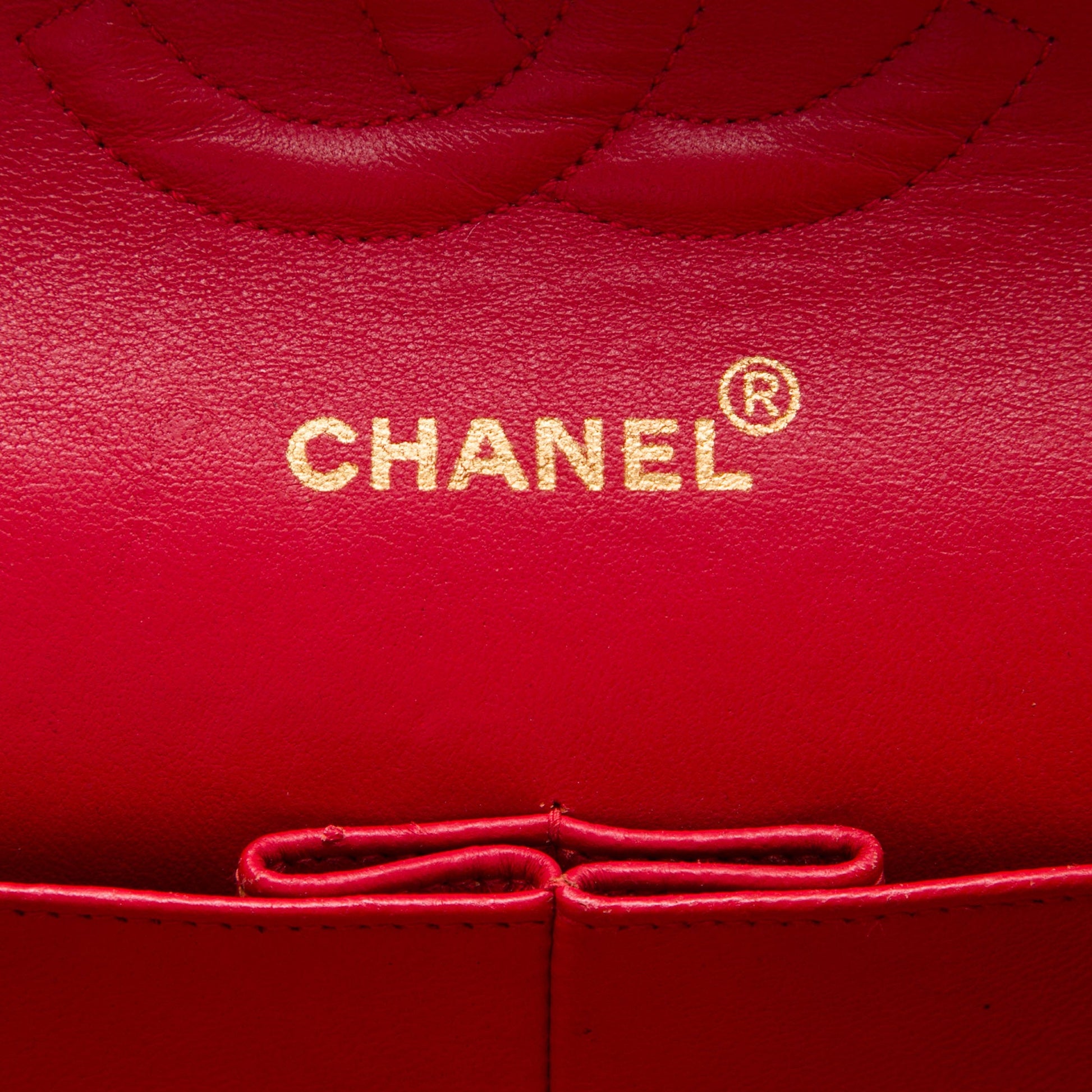 Chanel Medium Classic Chevron Lambskin Double Flap