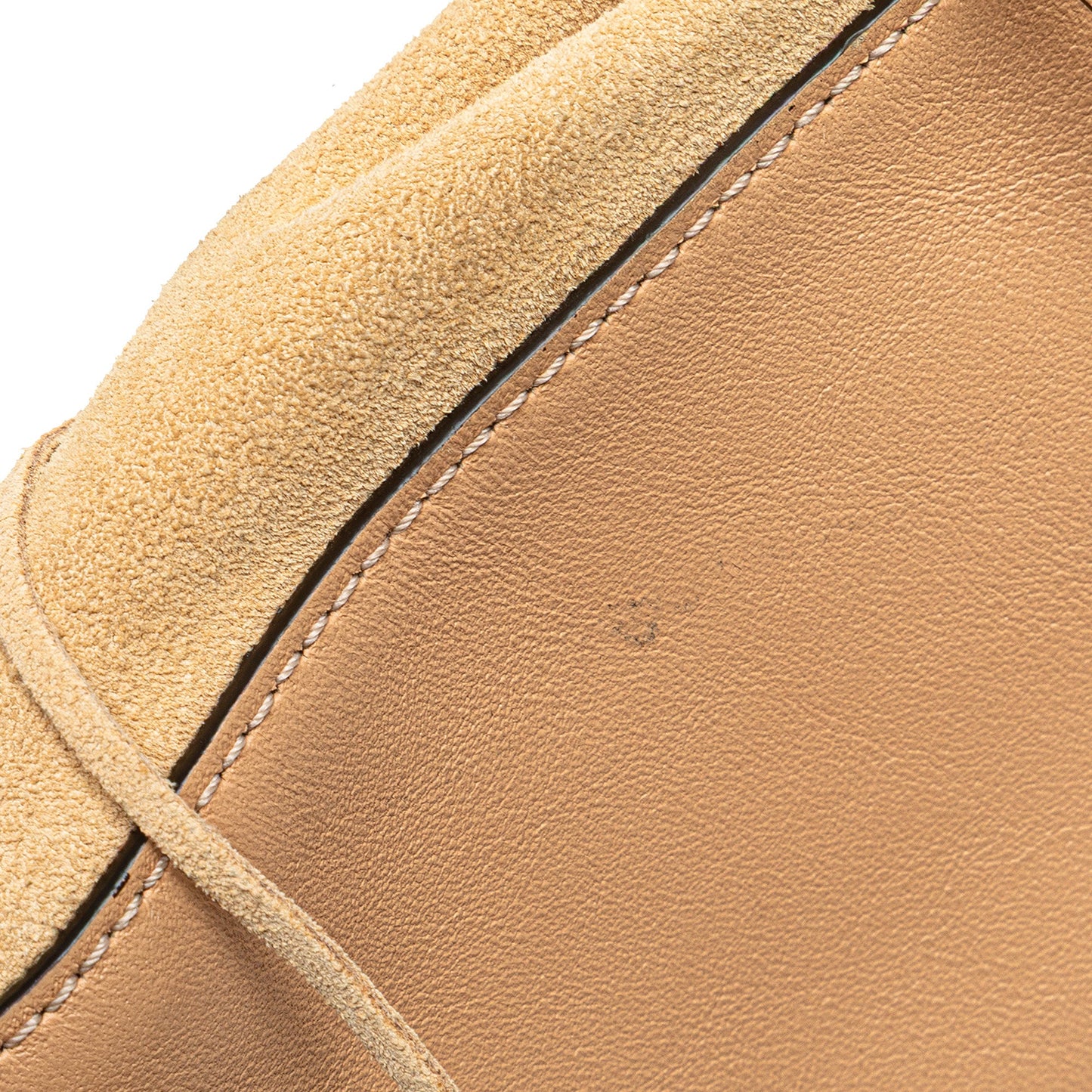 Chloé Mini Leather and Suede Sac Fringe Crossbody