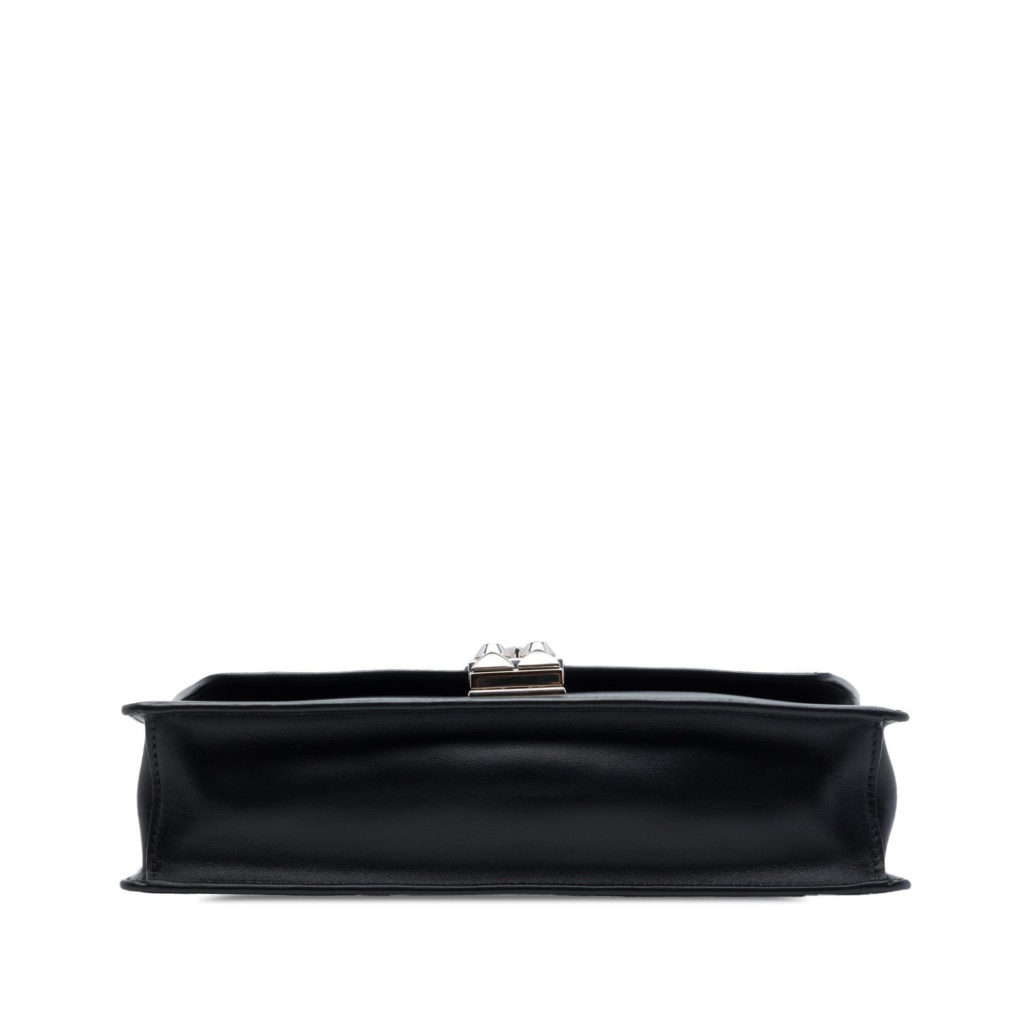 Prada City Calfskin and Saffiano Studded Elektra Crossbody