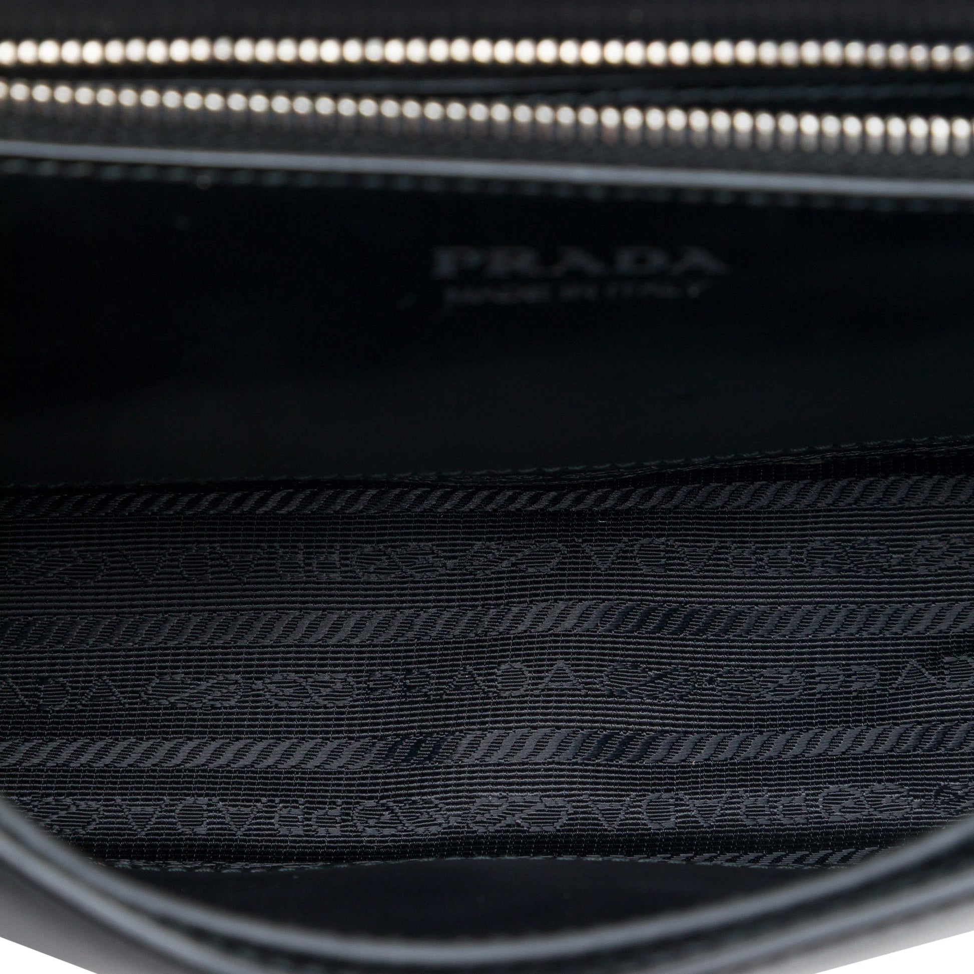 Prada City Calfskin and Saffiano Studded Elektra Crossbody