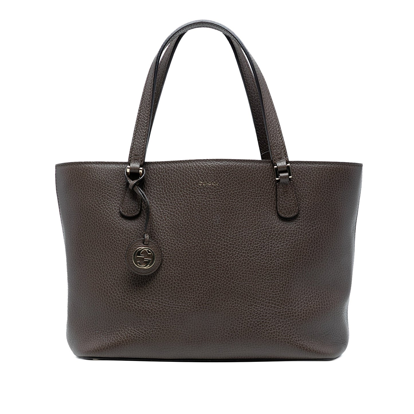 Gucci Pebbled Leather Lady Dollar Tote