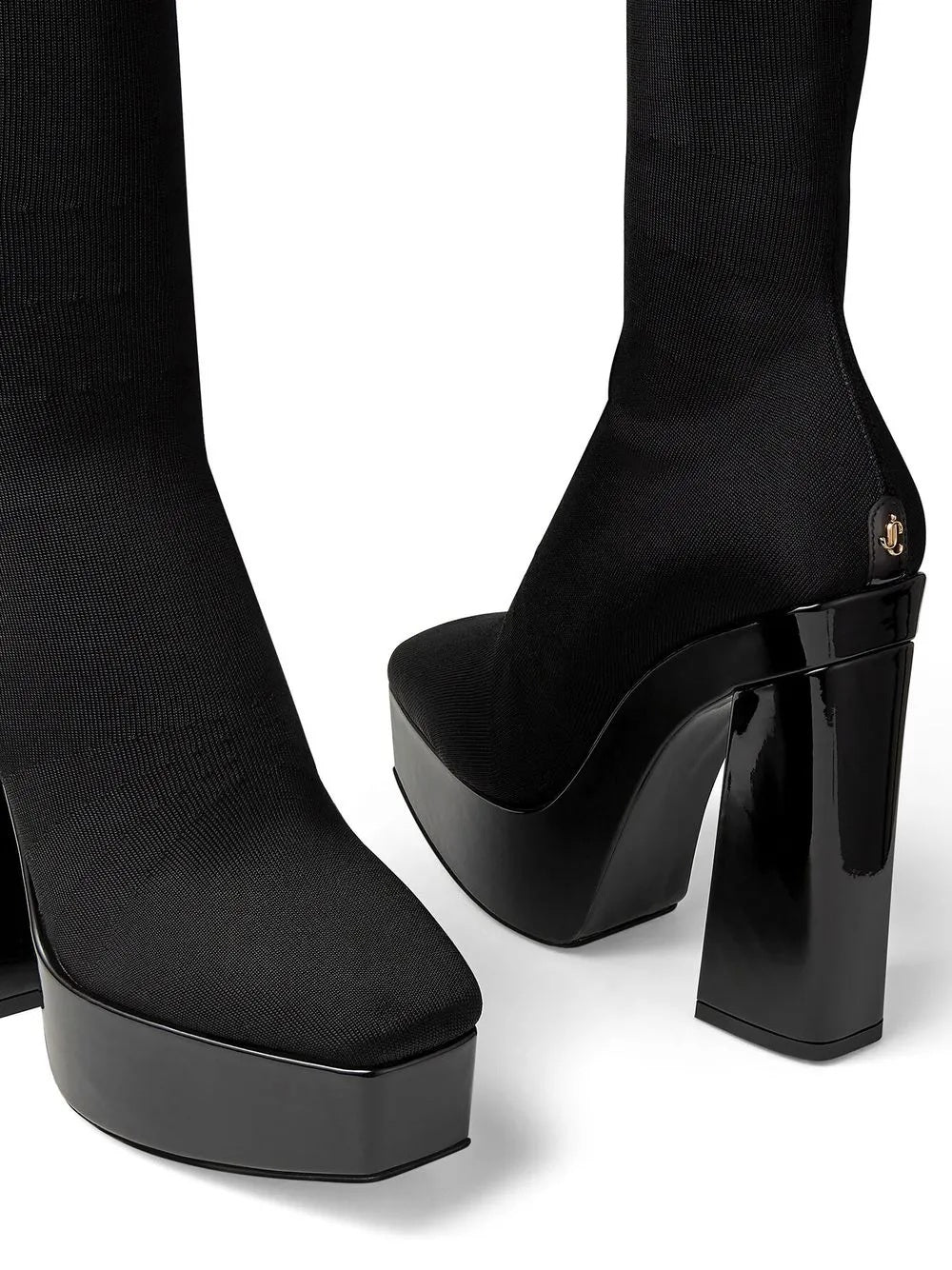 Jimmy Choo Boots Women Fabric  Black