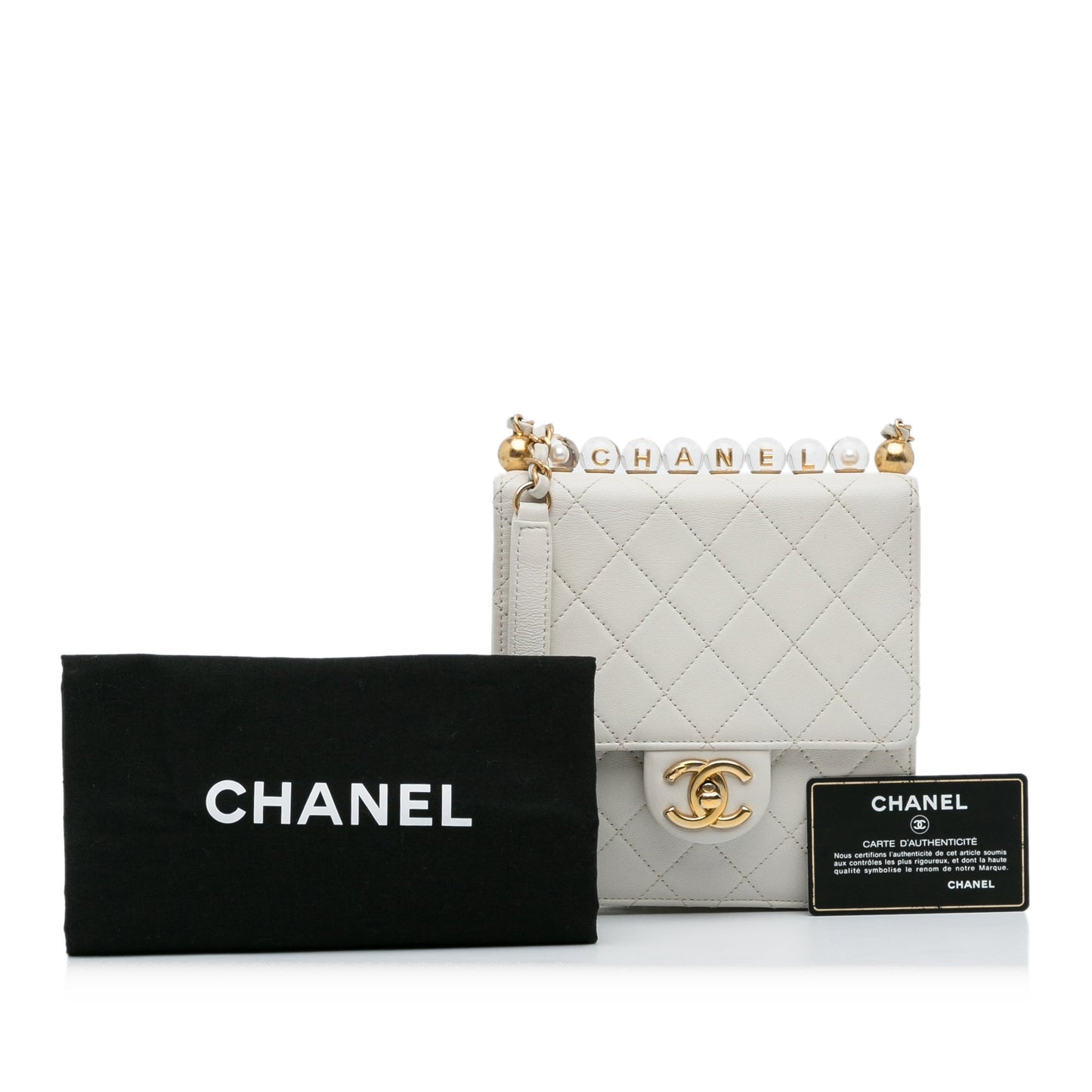 Chanel Mini Chic Pearls Crossbody