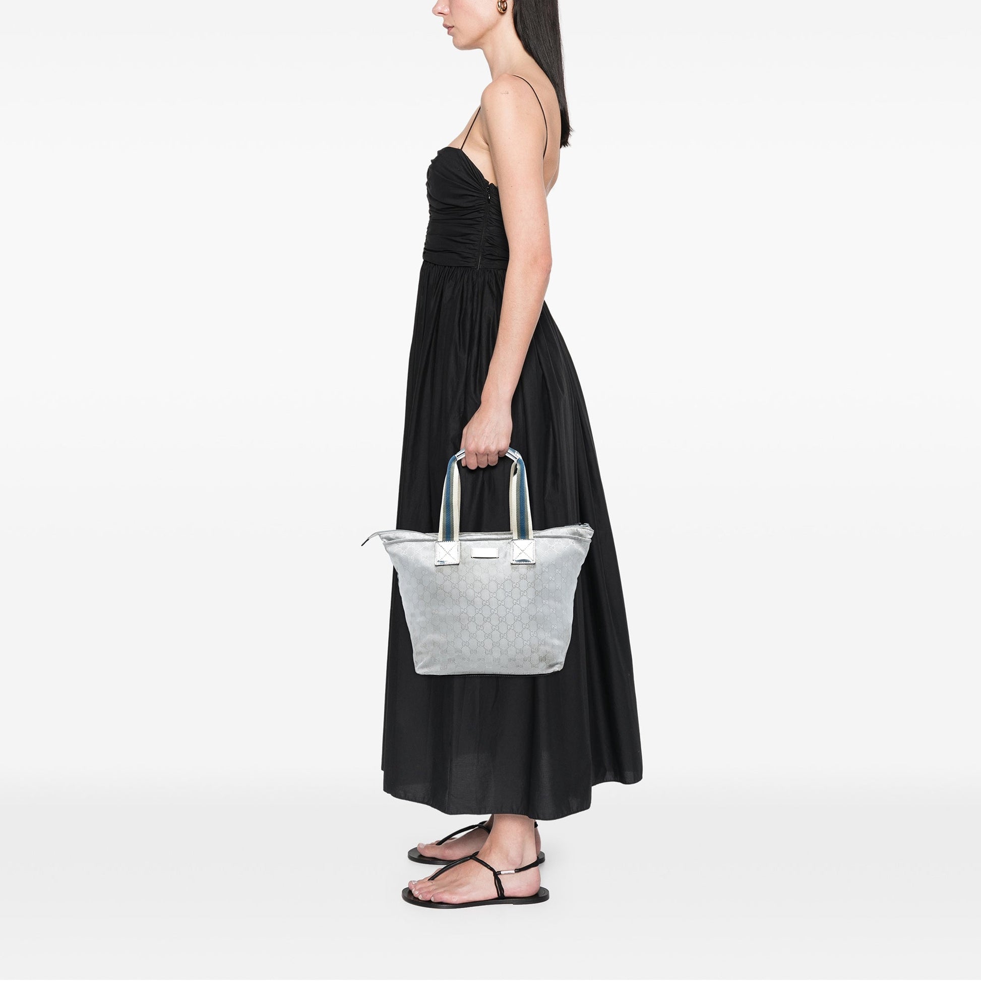 Gucci GG Canvas Web Tote