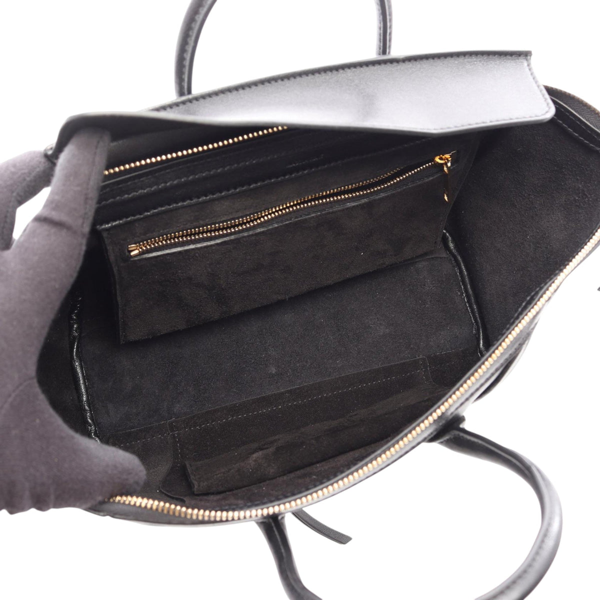 Celine Calfskin Little Luggage Top Handle Bag