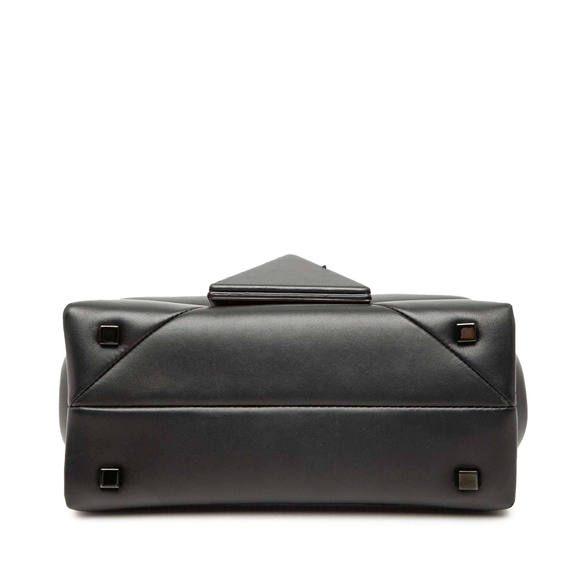 Valentino Mini Leather One Stud Top Handle Bag