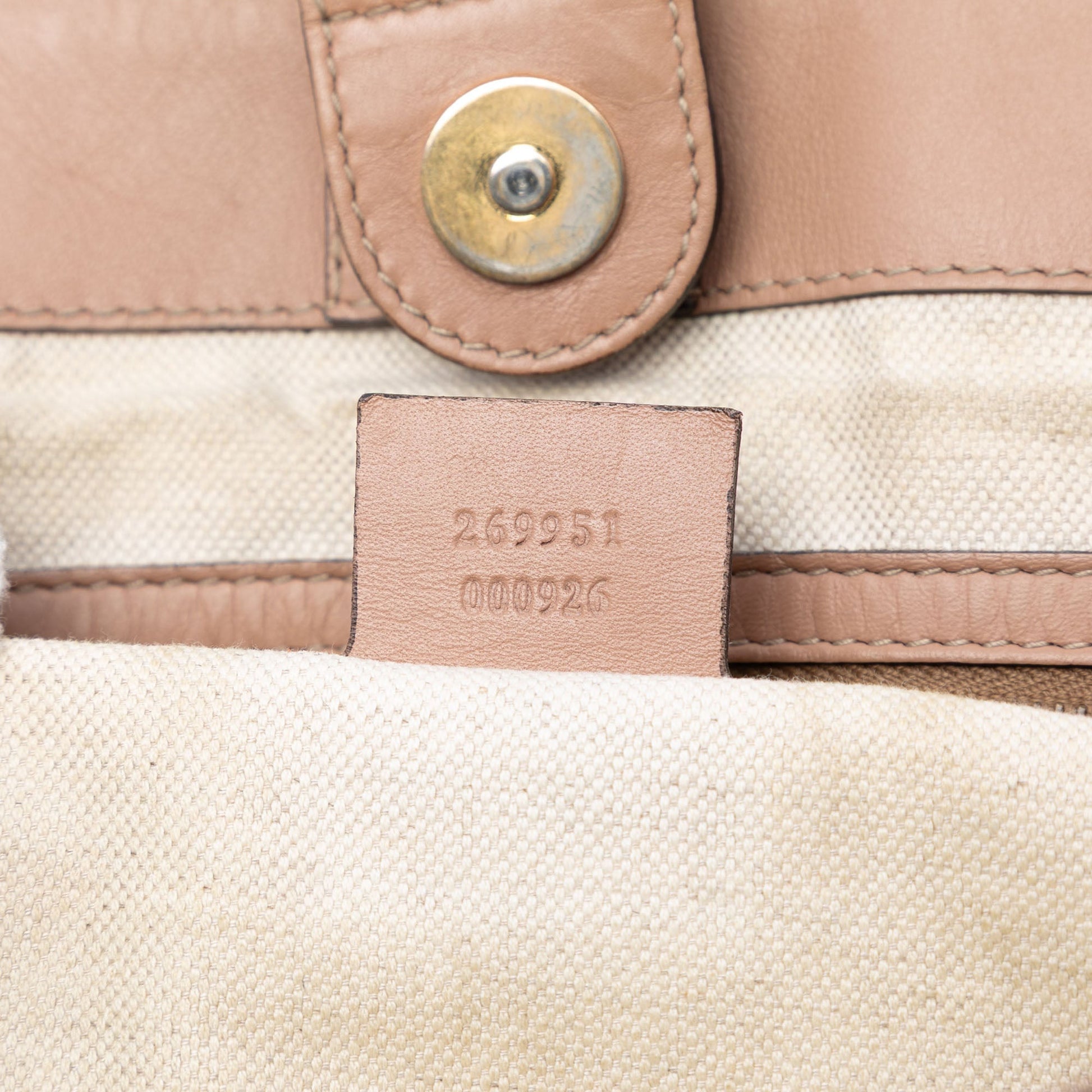 Gucci Large GG Canvas Scarlett Tote
