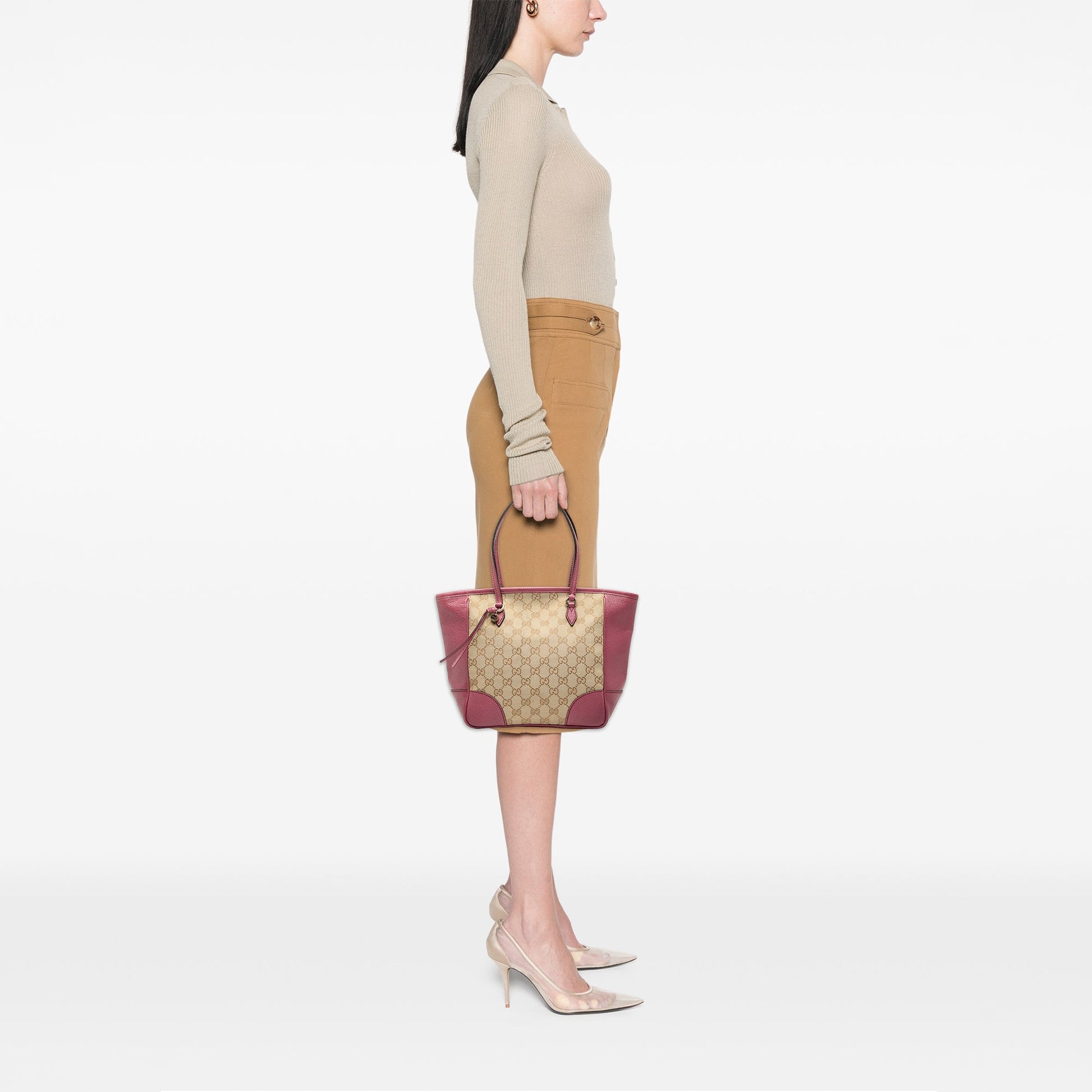 Gucci GG Canvas Bree Tote