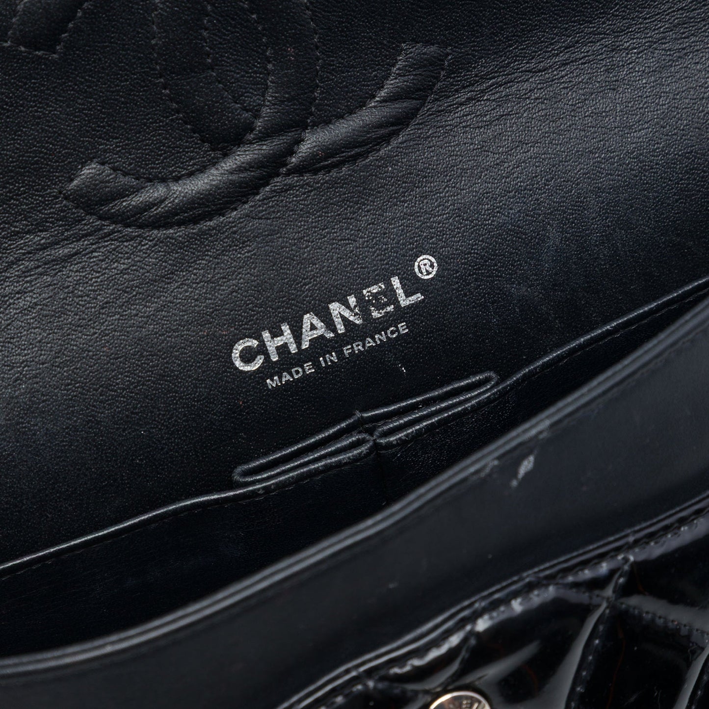 Chanel Medium Classic Patent Double Flap