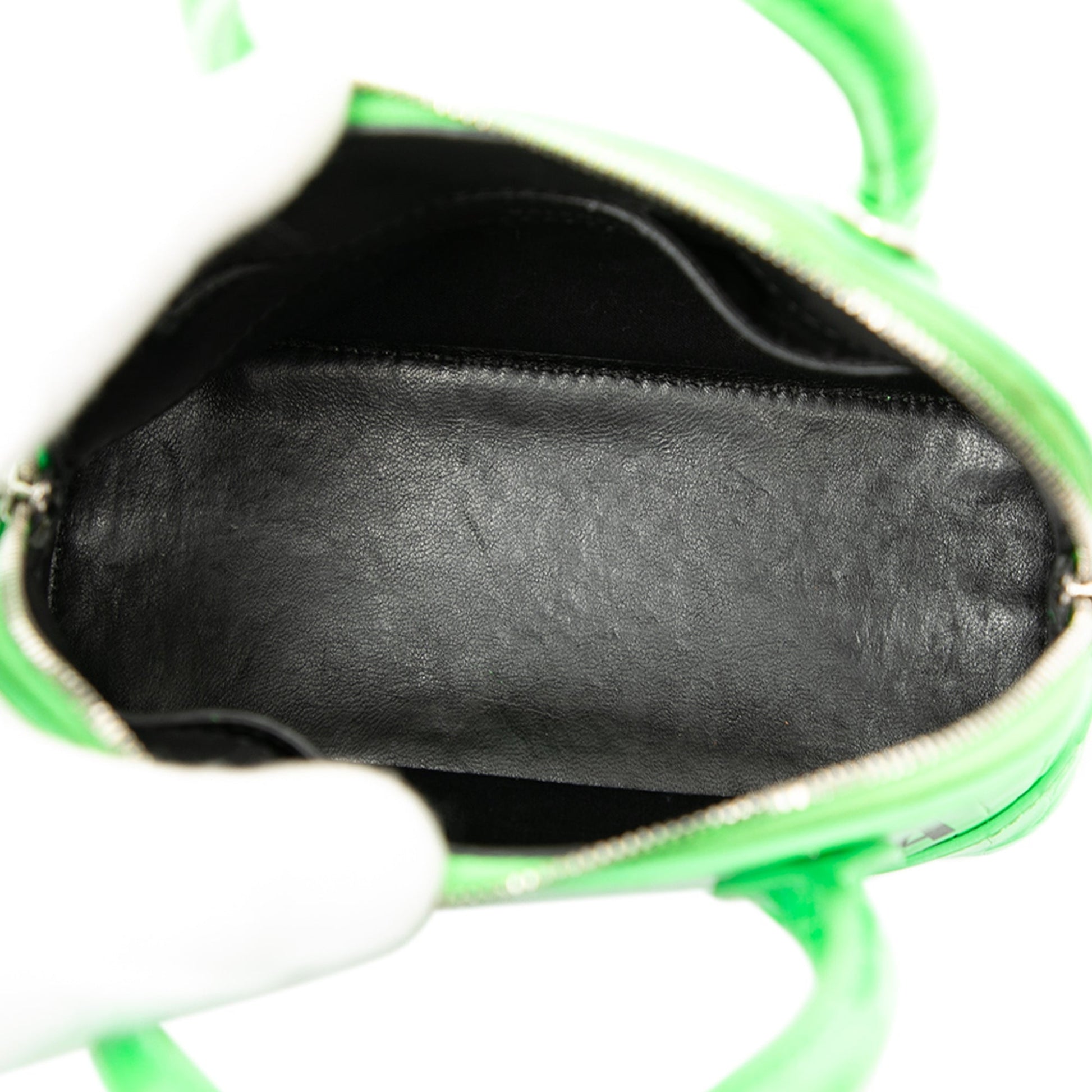 Balenciaga Croc Embossed Calfskin Ville Top Handle Bag XXS
